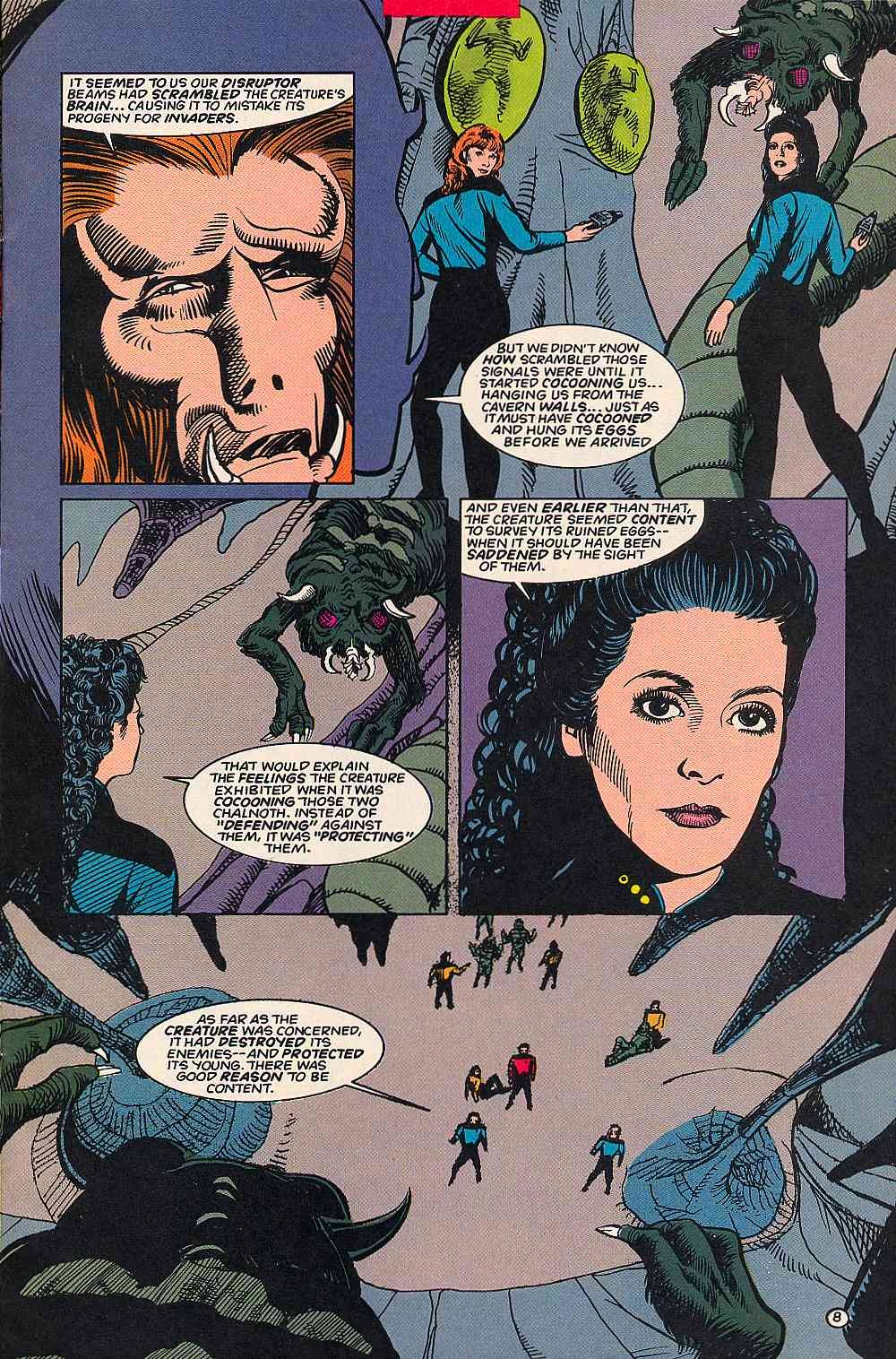 Read online Star Trek: The Next Generation (1989) comic -  Issue #61 - 8