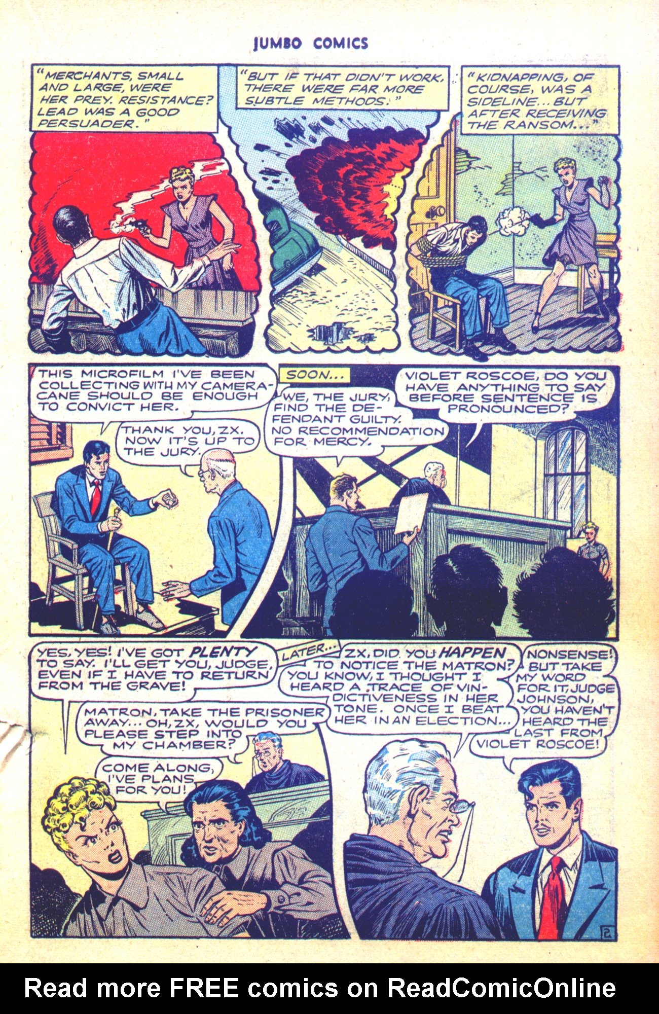 Read online Jumbo Comics comic -  Issue #98 - 23