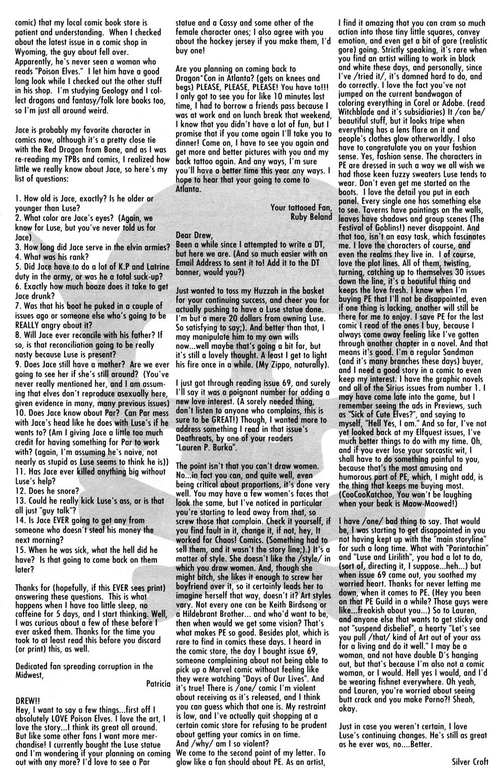 Read online Poison Elves (1995) comic -  Issue #70 - 25