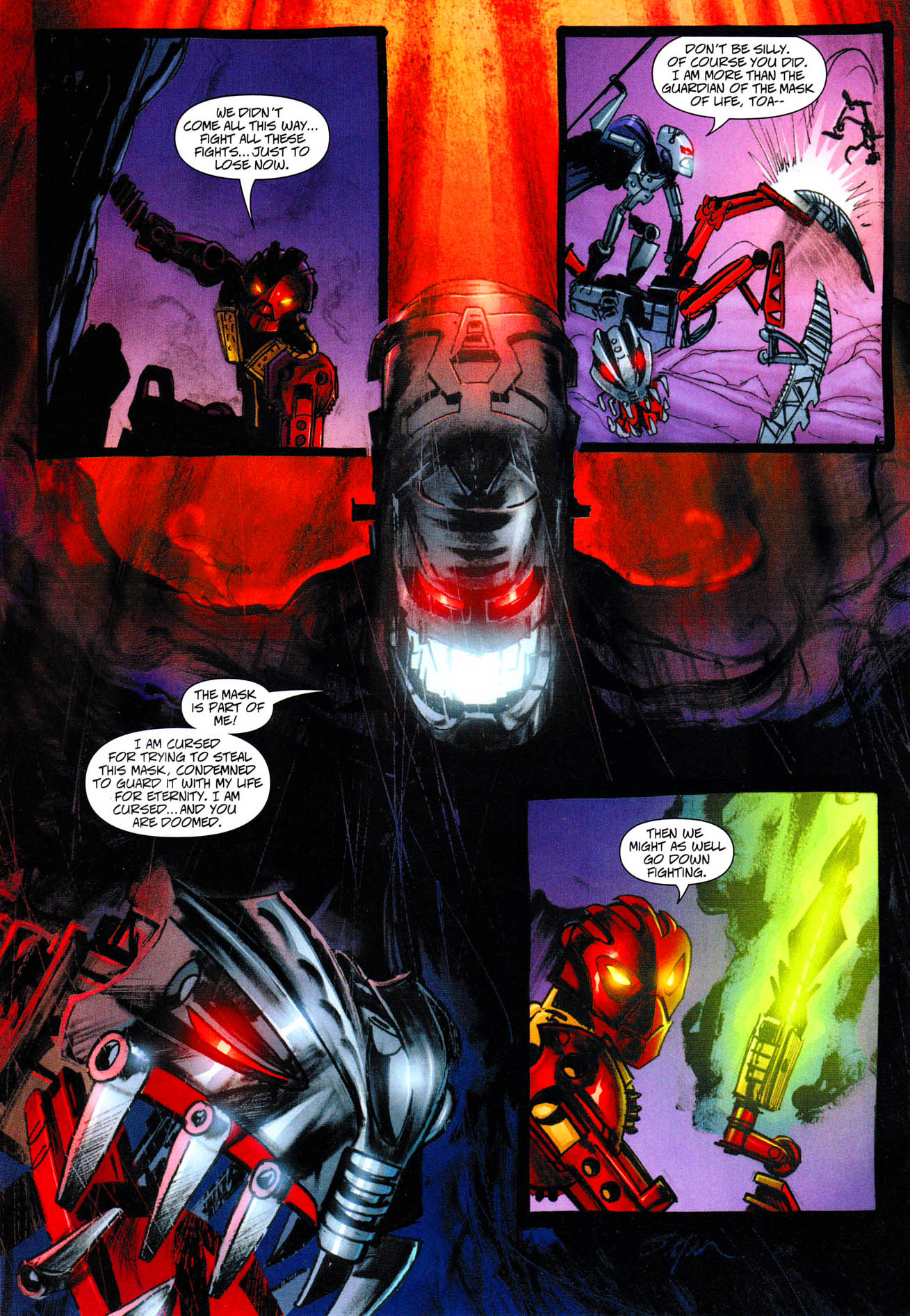 Read online Bionicle: Ignition comic -  Issue #5 - 6