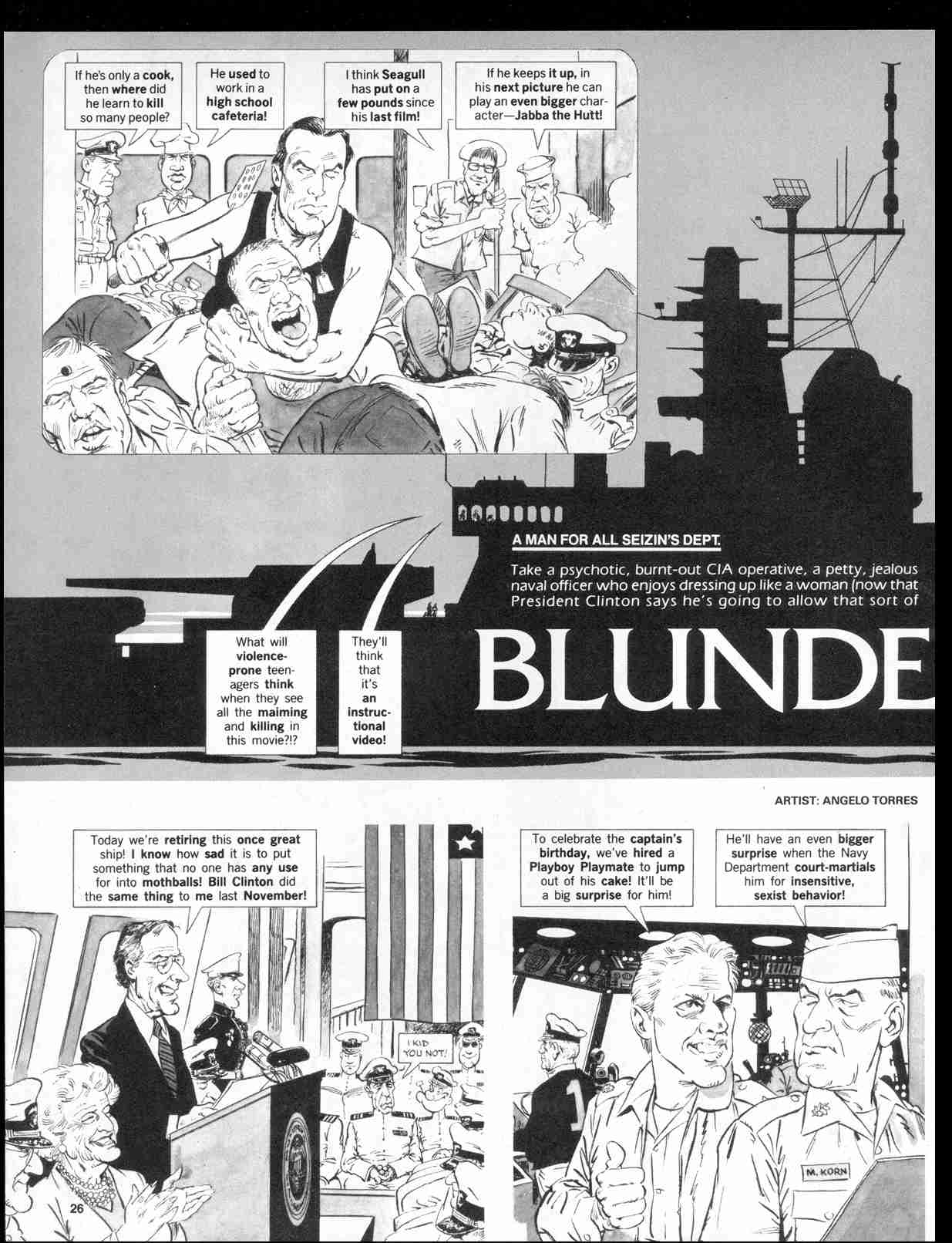 Read online MAD comic -  Issue #319 - 28