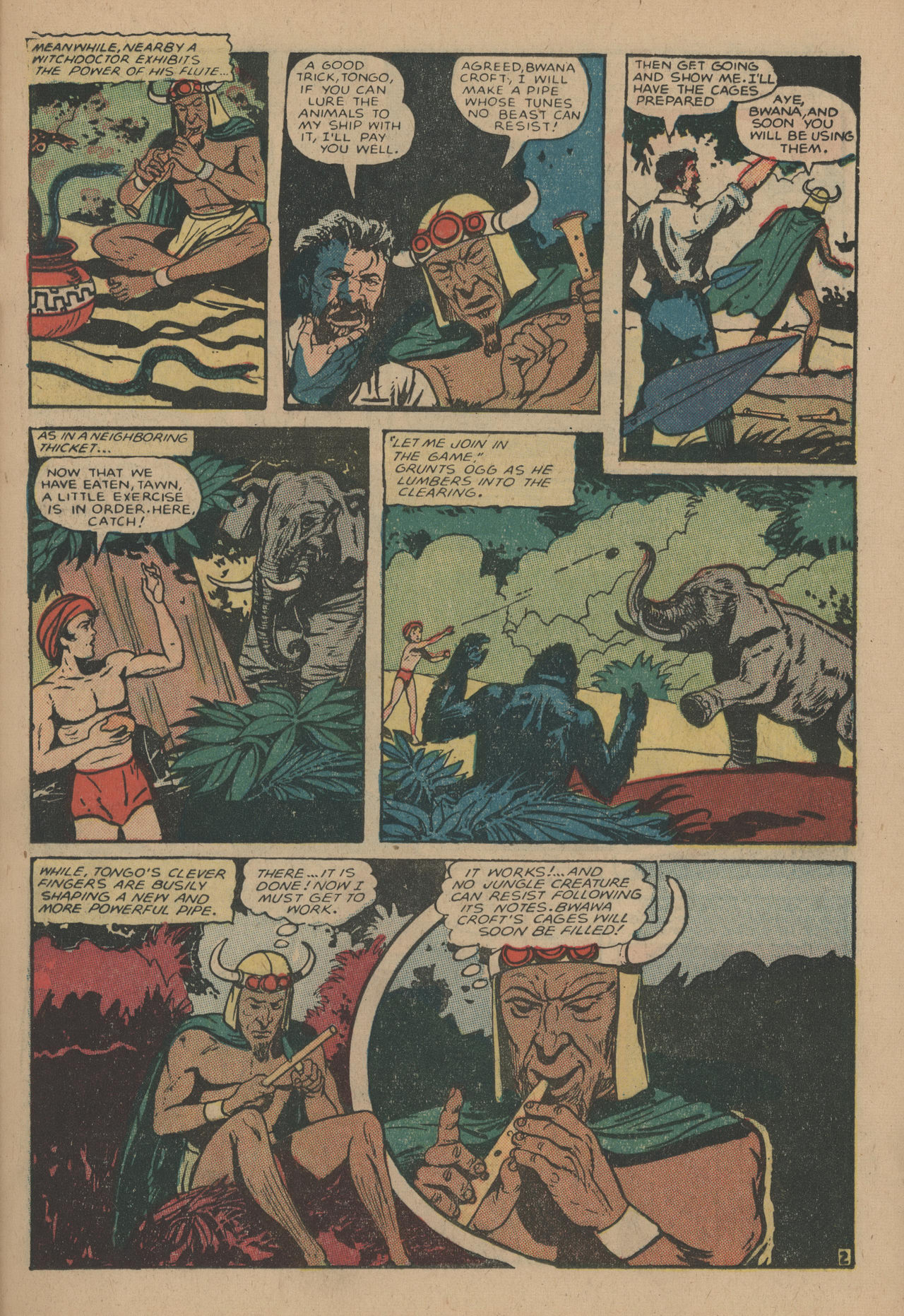 Read online Jungle Comics comic -  Issue #121 - 29