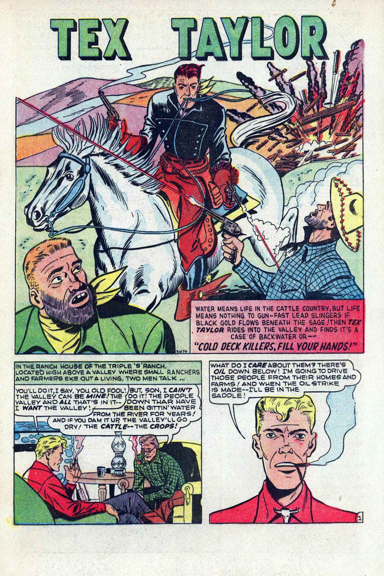 Read online Tex Morgan comic -  Issue #2 - 21