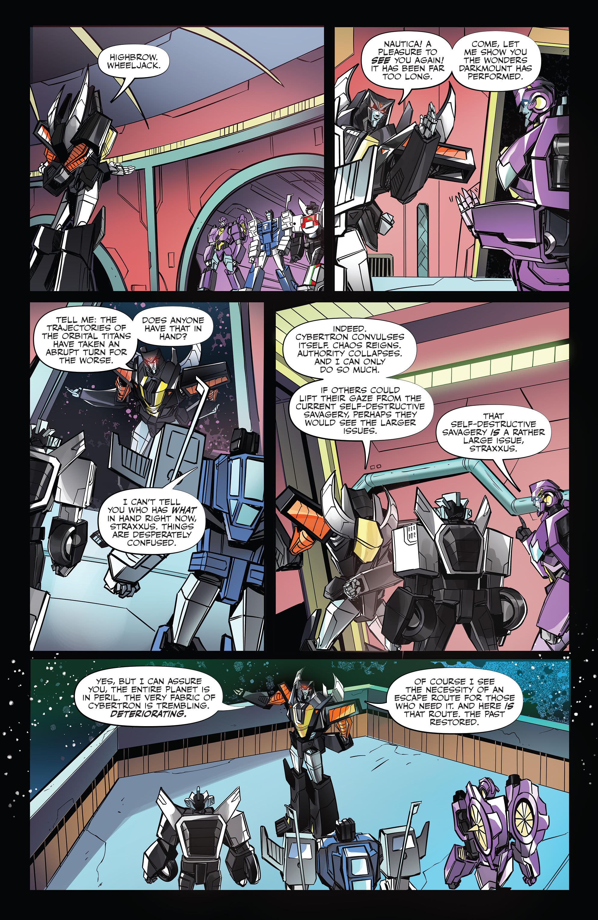 Read online Transformers: Escape comic -  Issue #4 - 8