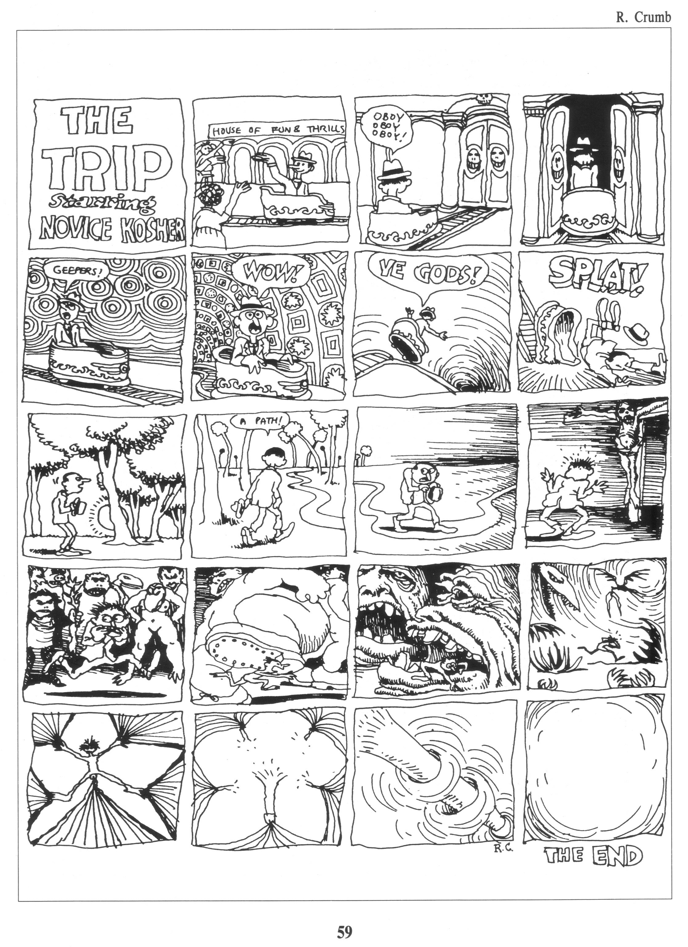 Read online The Complete Crumb Comics comic -  Issue # TPB 4 - 74