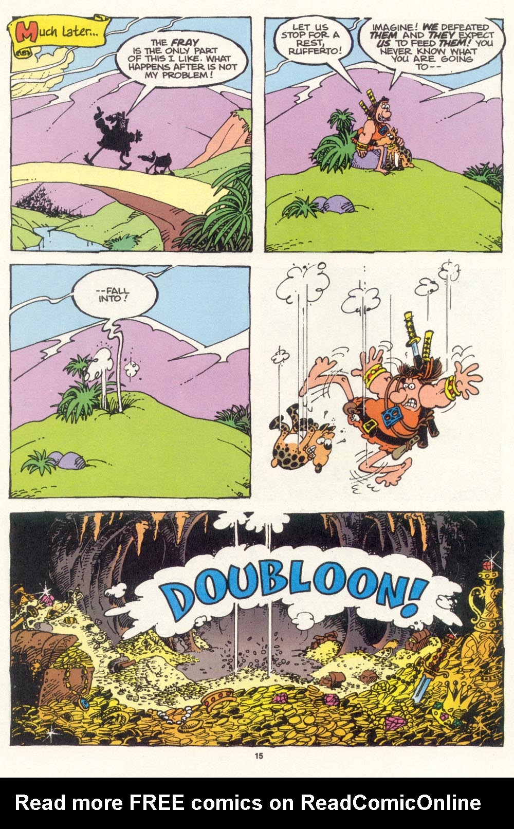 Read online Sergio Aragonés Groo the Wanderer comic -  Issue #100 - 16