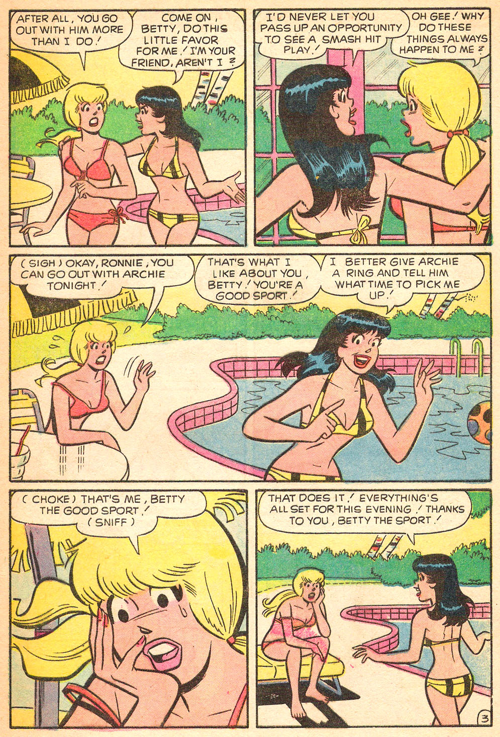 Read online Archie's Girls Betty and Veronica comic -  Issue #213 - 5