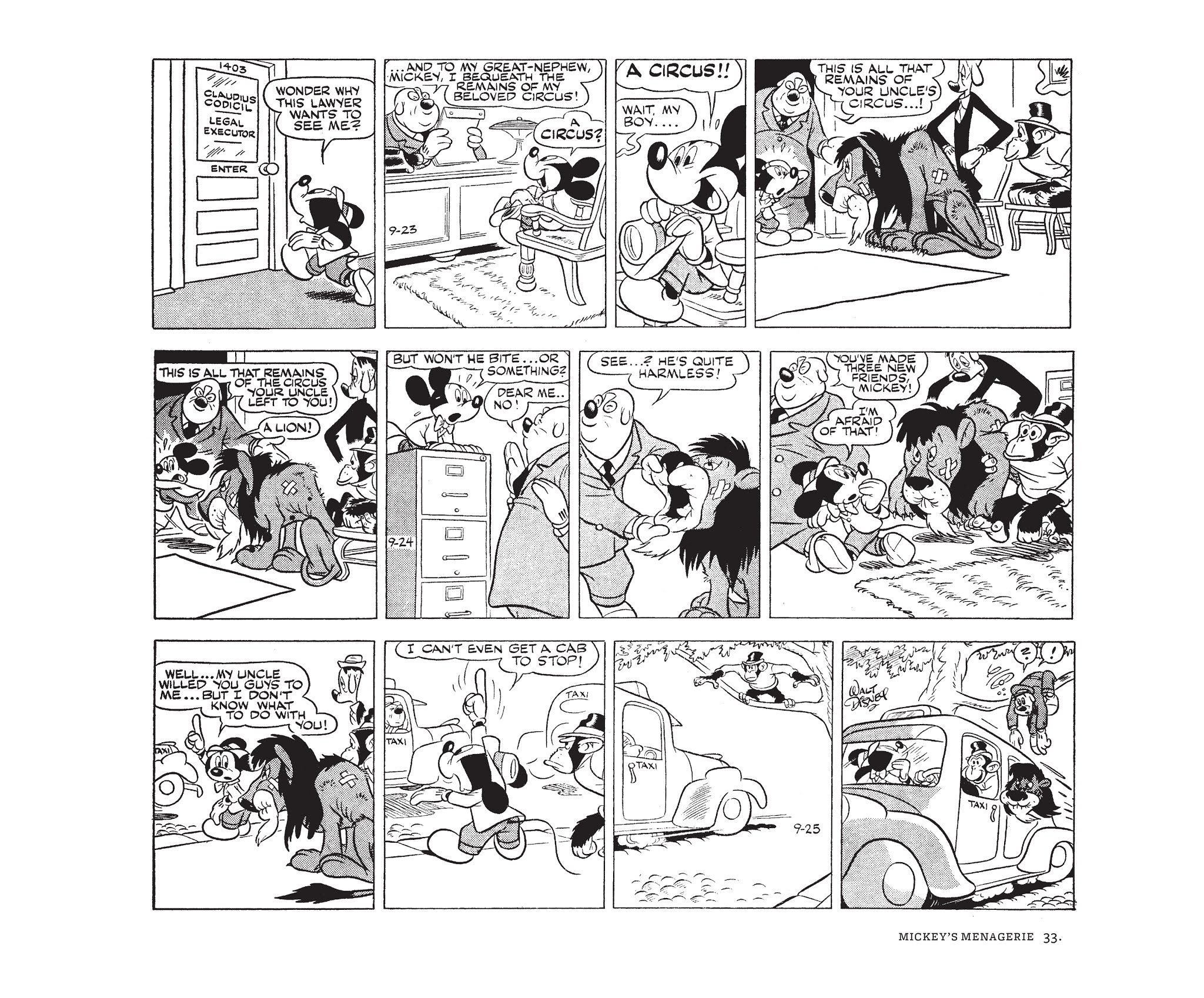 Read online Walt Disney's Mickey Mouse by Floyd Gottfredson comic -  Issue # TPB 9 (Part 1) - 33