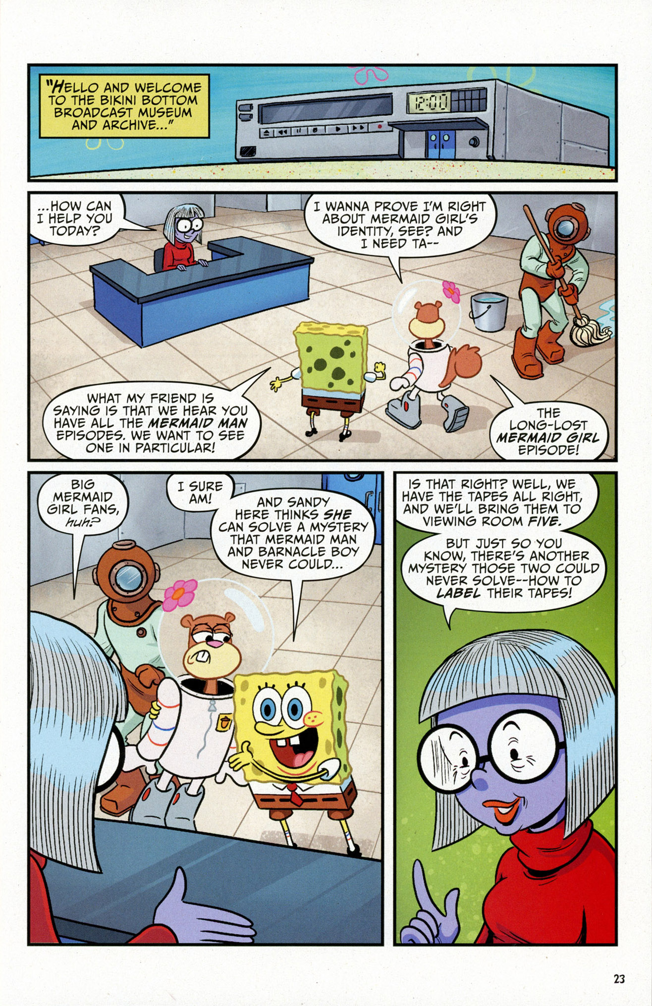 Read online SpongeBob Comics comic -  Issue #64 - 25