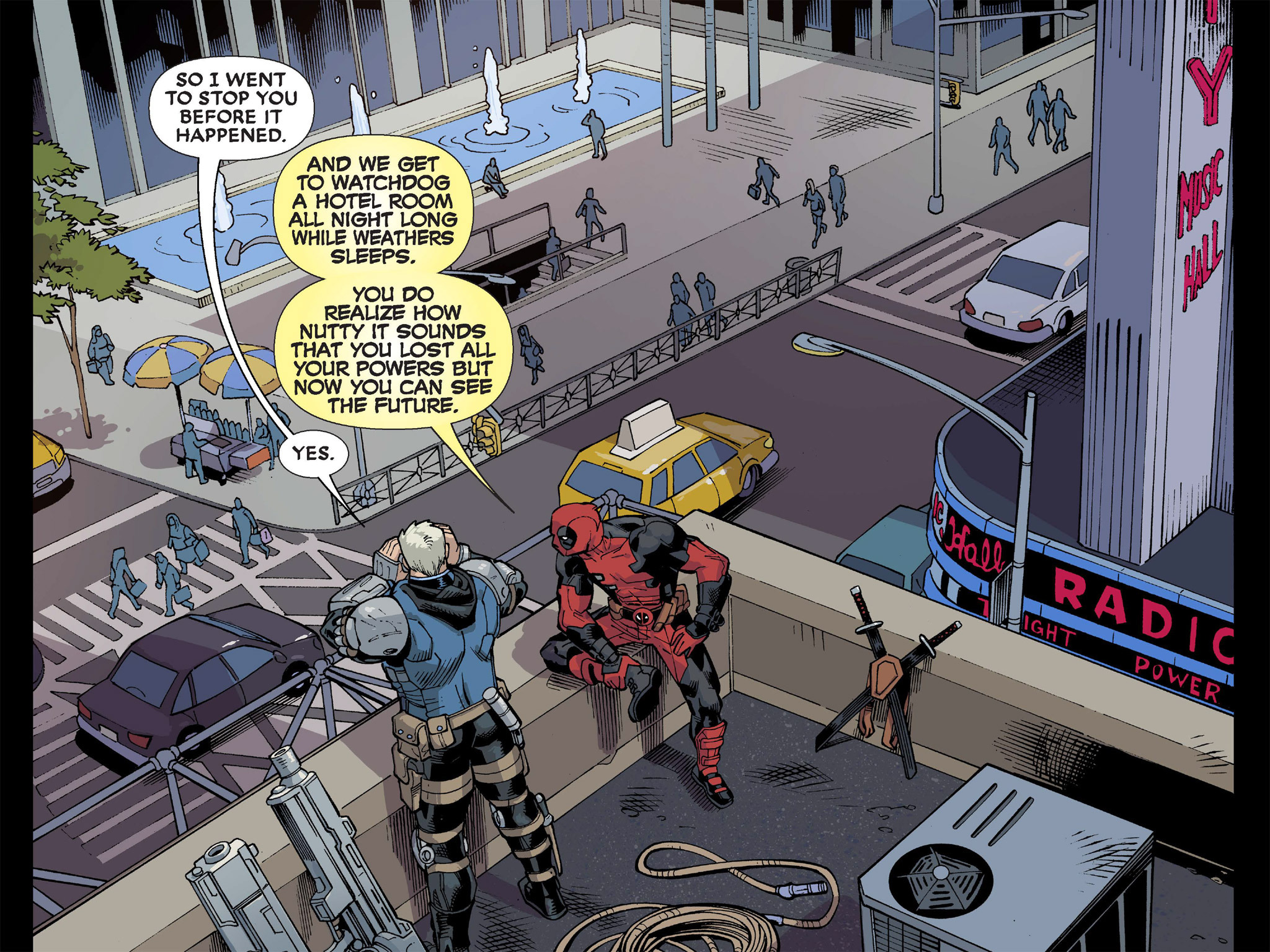 Read online Deadpool & Cable: Split Second Infinite Comic comic -  Issue #2 - 19