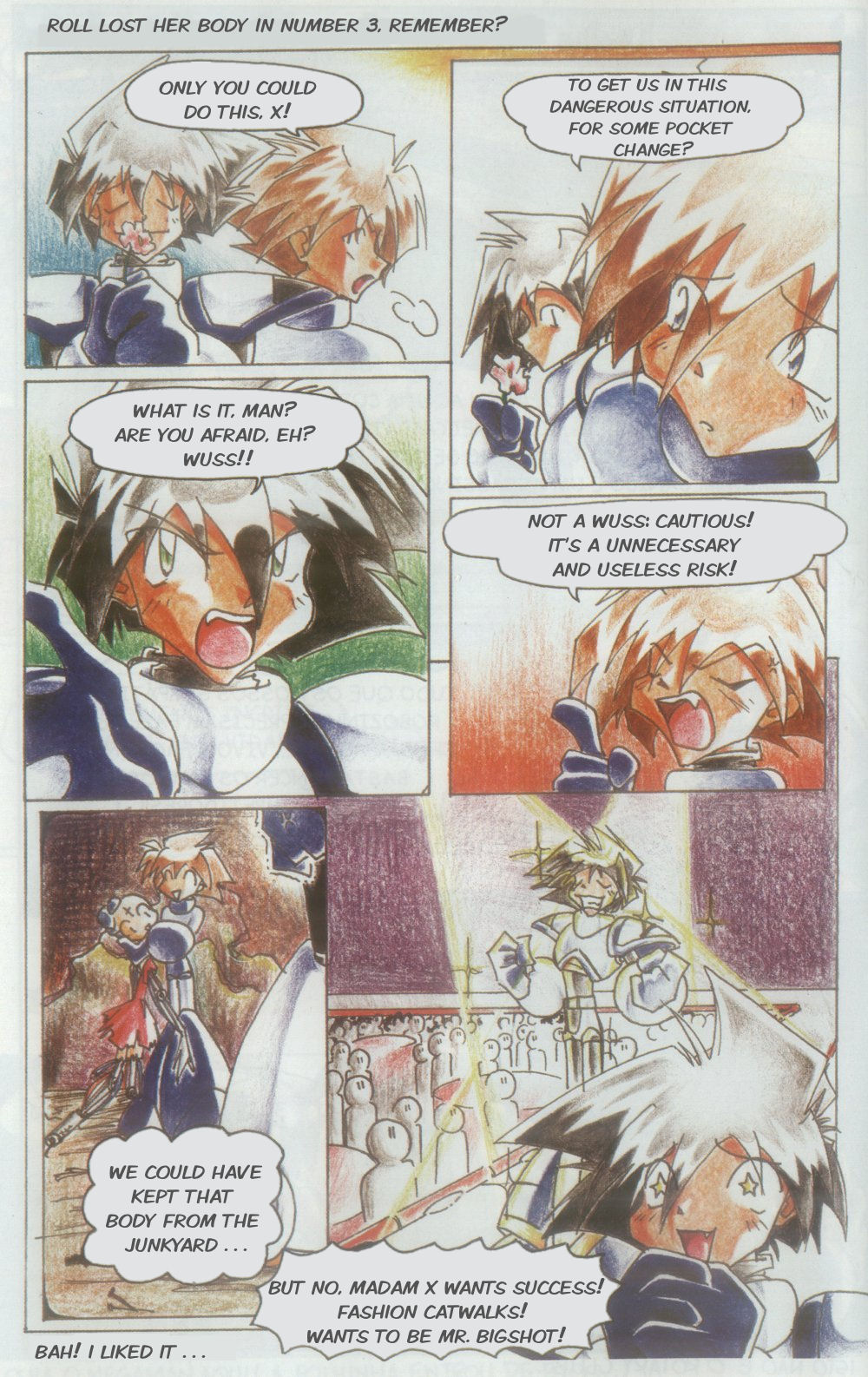 Read online Novas Aventuras de Megaman comic -  Issue #5 - 6