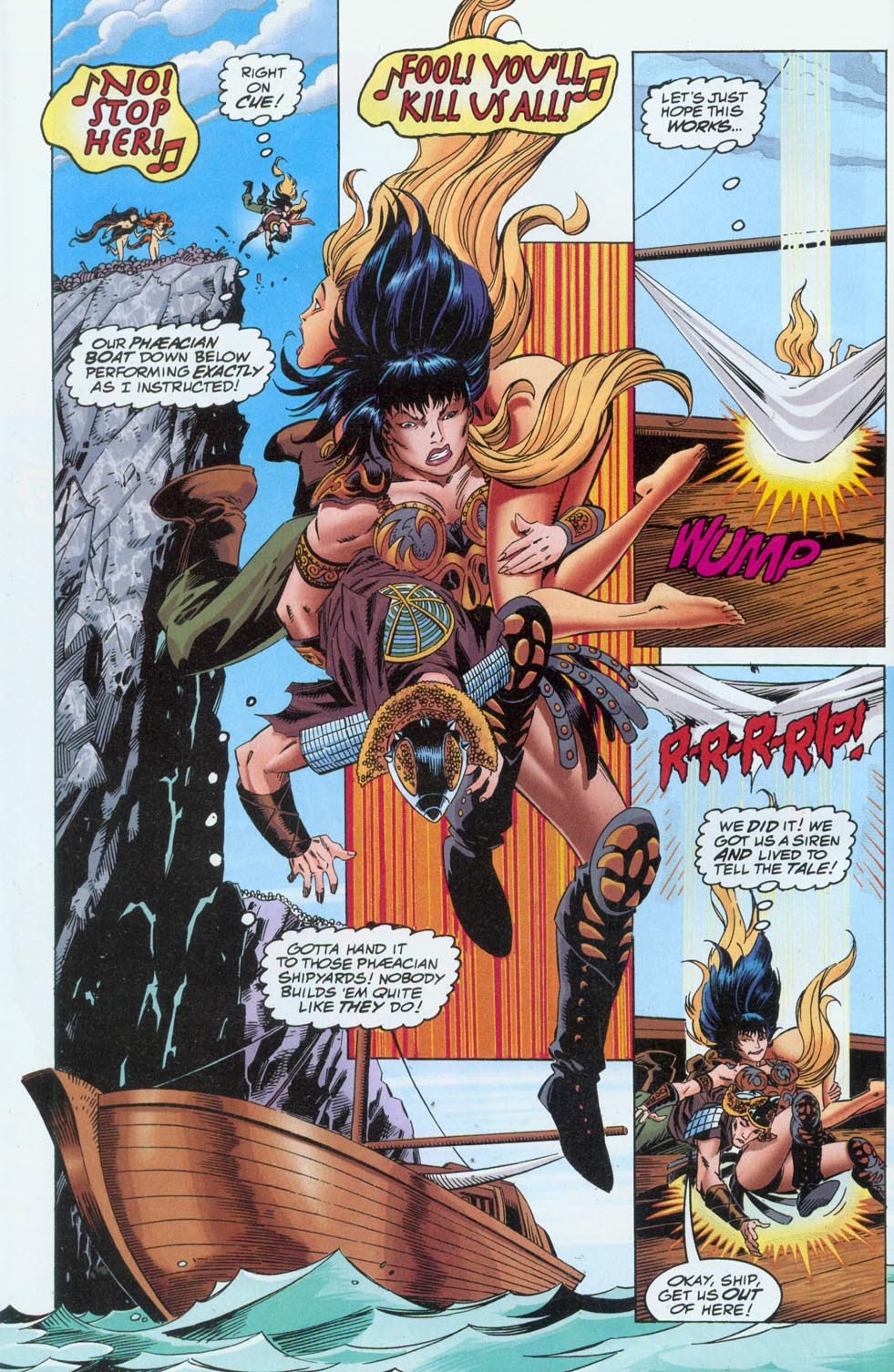 Read online Xena: Warrior Princess/Joxer: Warrior Prince comic -  Issue #2 - 6