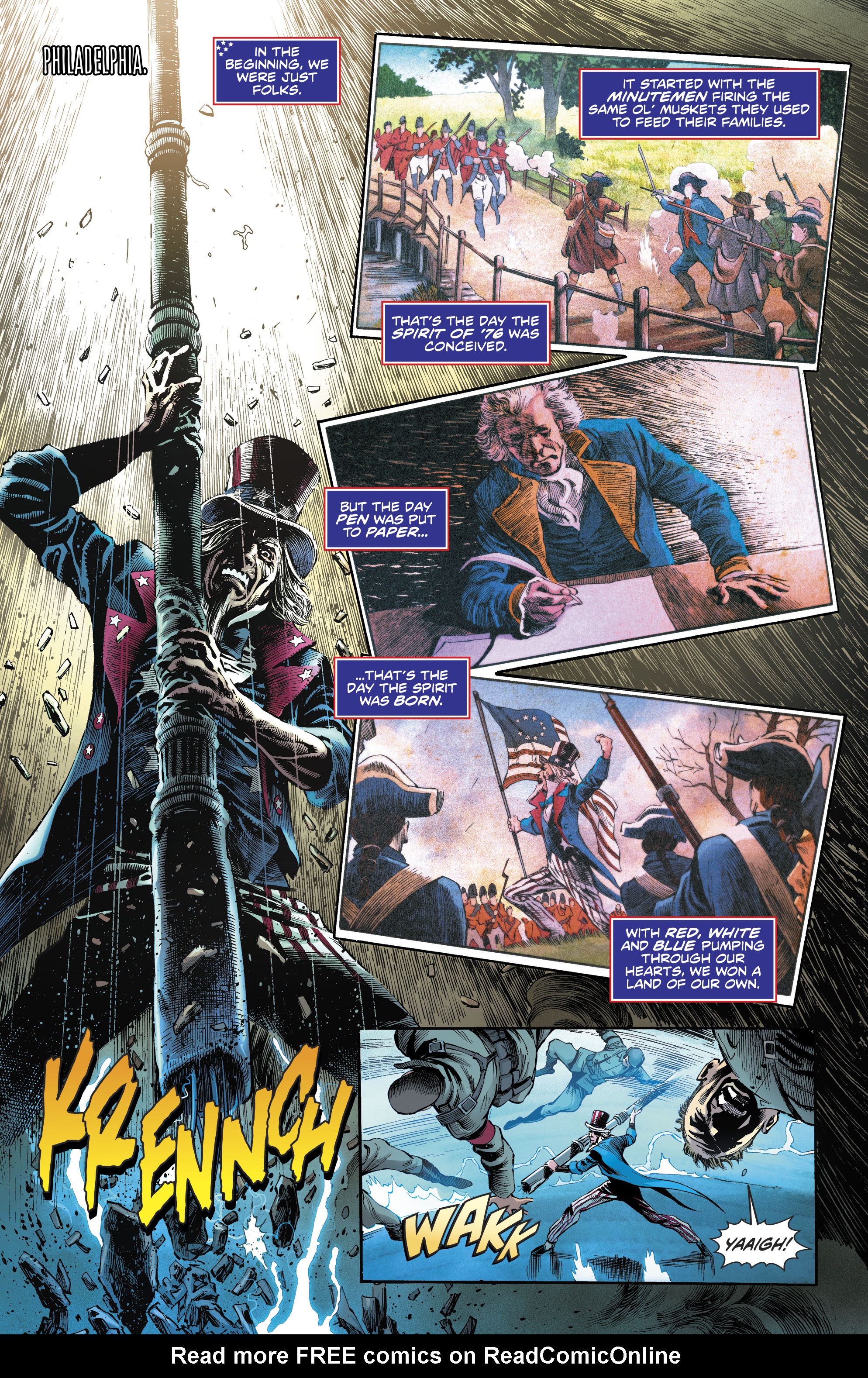 Read online Freedom Fighters (2019) comic -  Issue #5 - 8