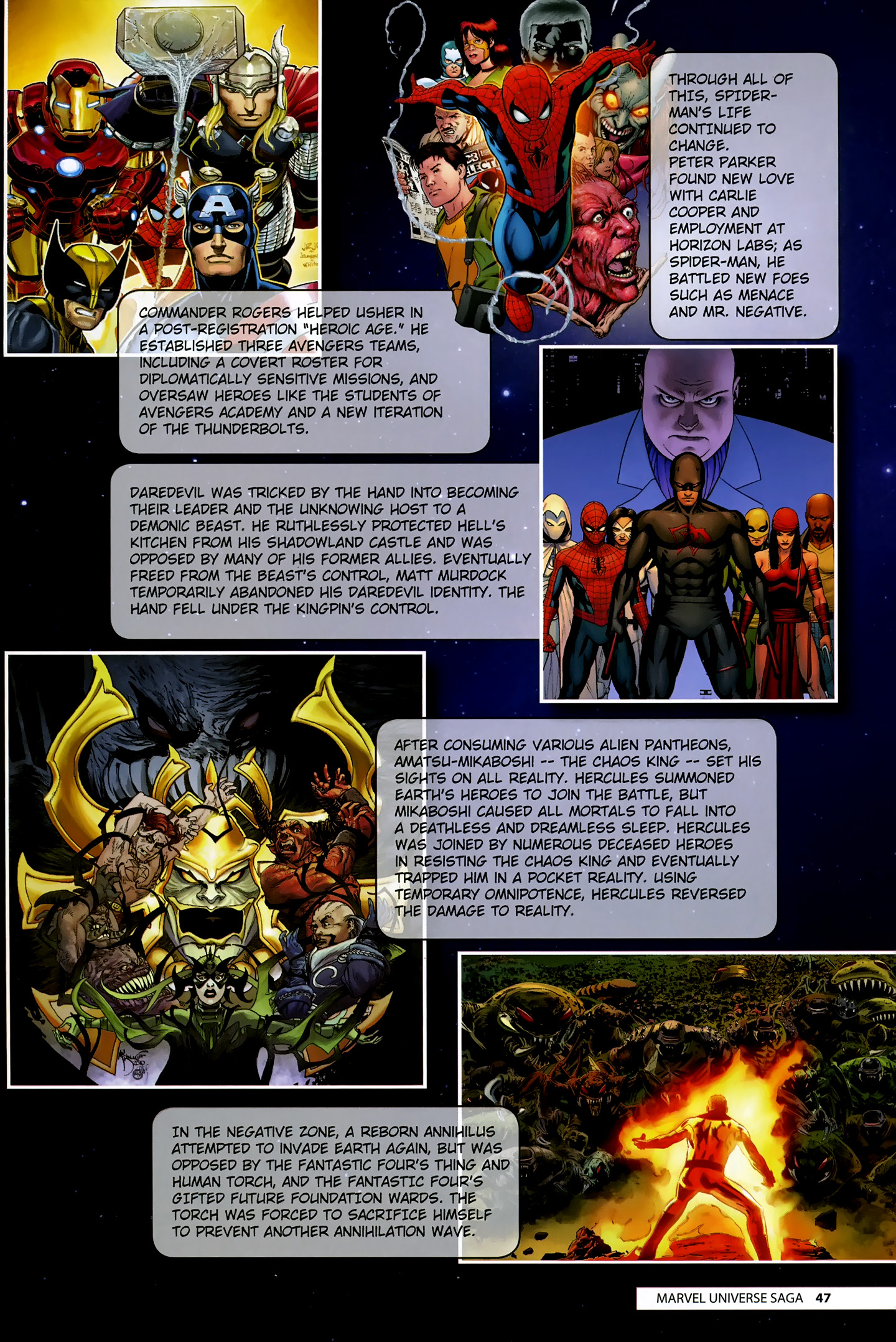 Read online History of the Marvel Universe (2012) comic -  Issue # Full - 46