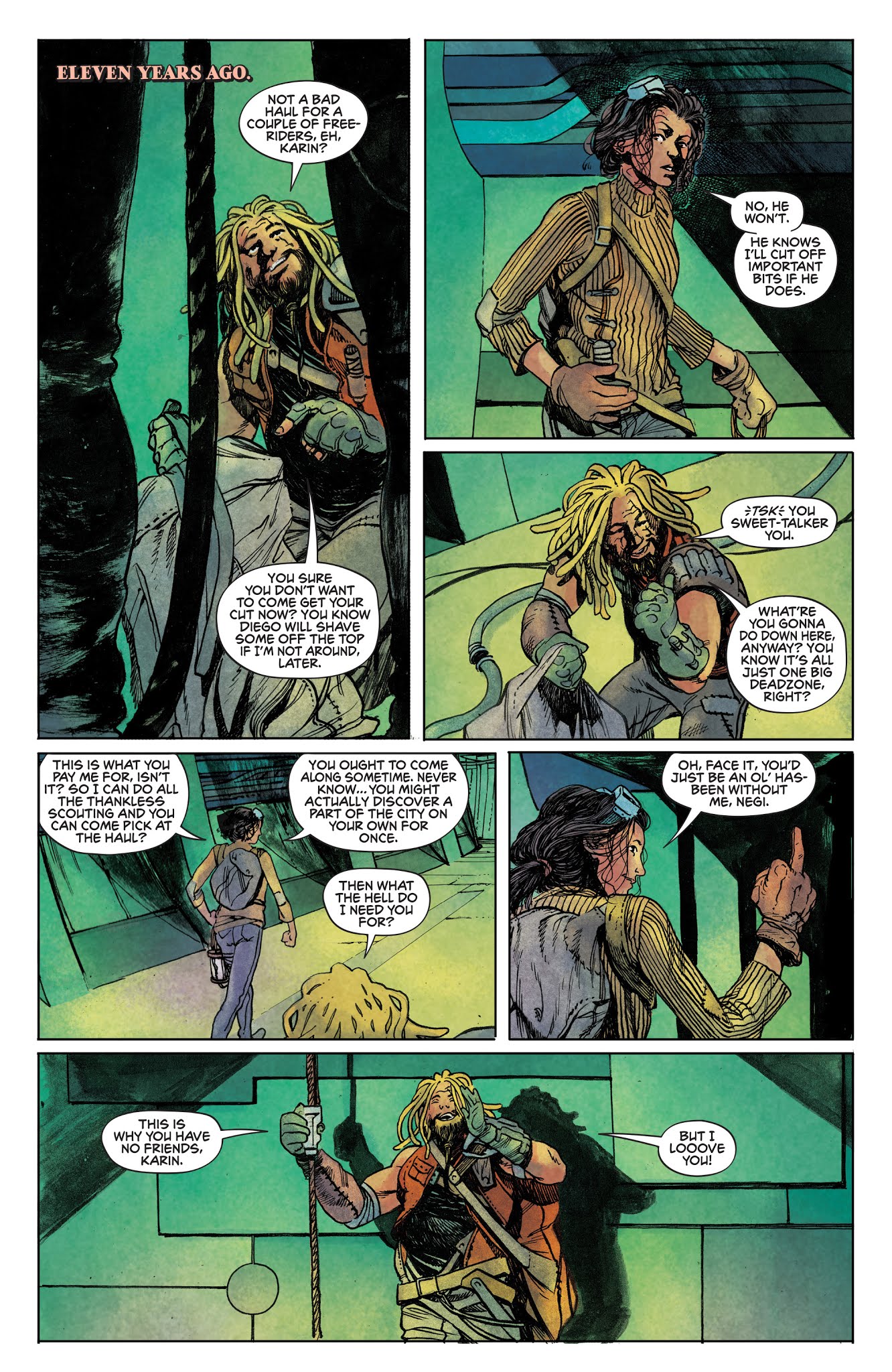 Read online Paradiso comic -  Issue #5 - 17
