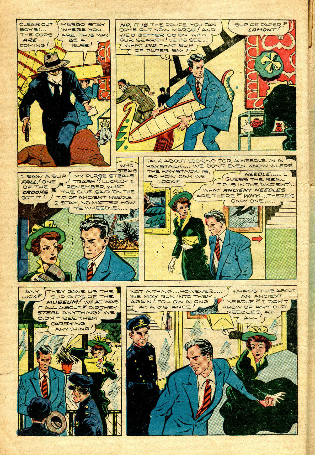 Read online Shadow Comics comic -  Issue #96 - 10