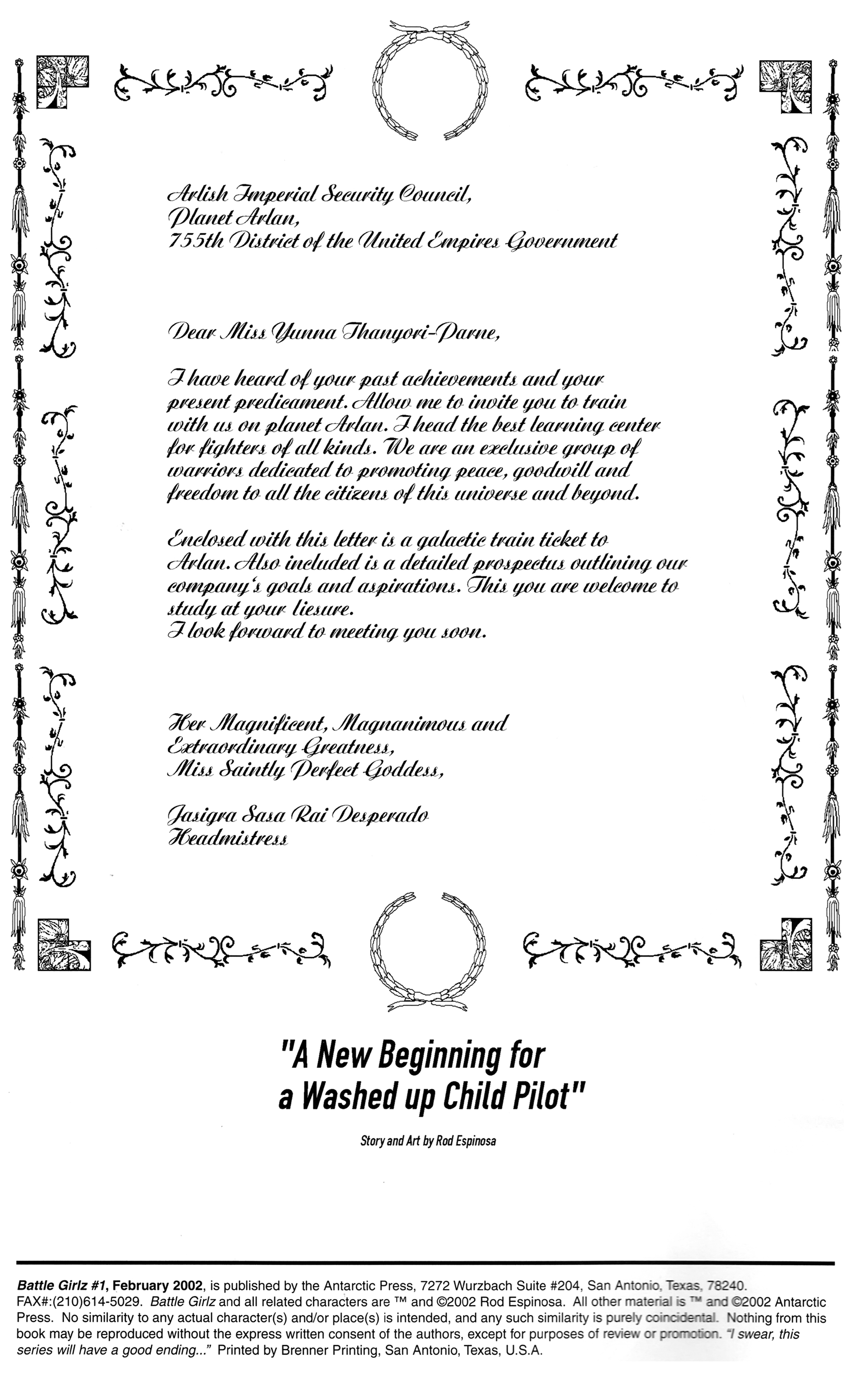 Read online Battle Girlz comic -  Issue #1 - 3