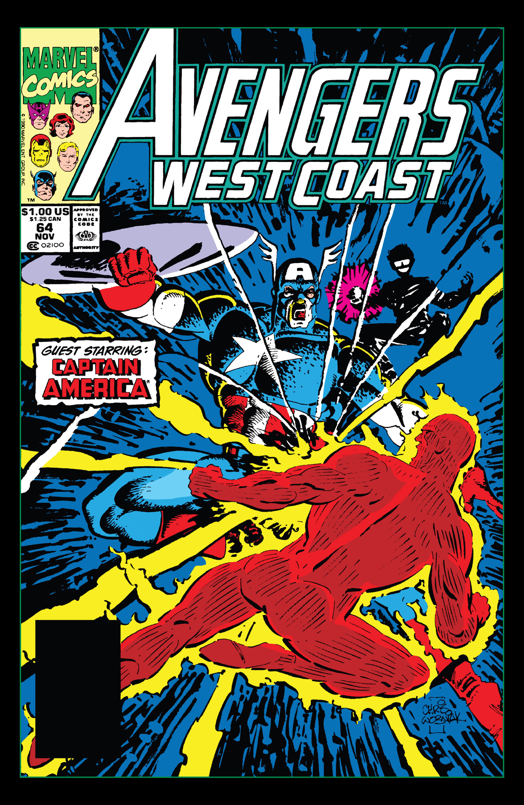 Read online Avengers West Coast Epic Collection: How The West Was Won comic -  Issue #Avengers West Coast Epic Collection Darker Than Scarlet (Part 5) - 9