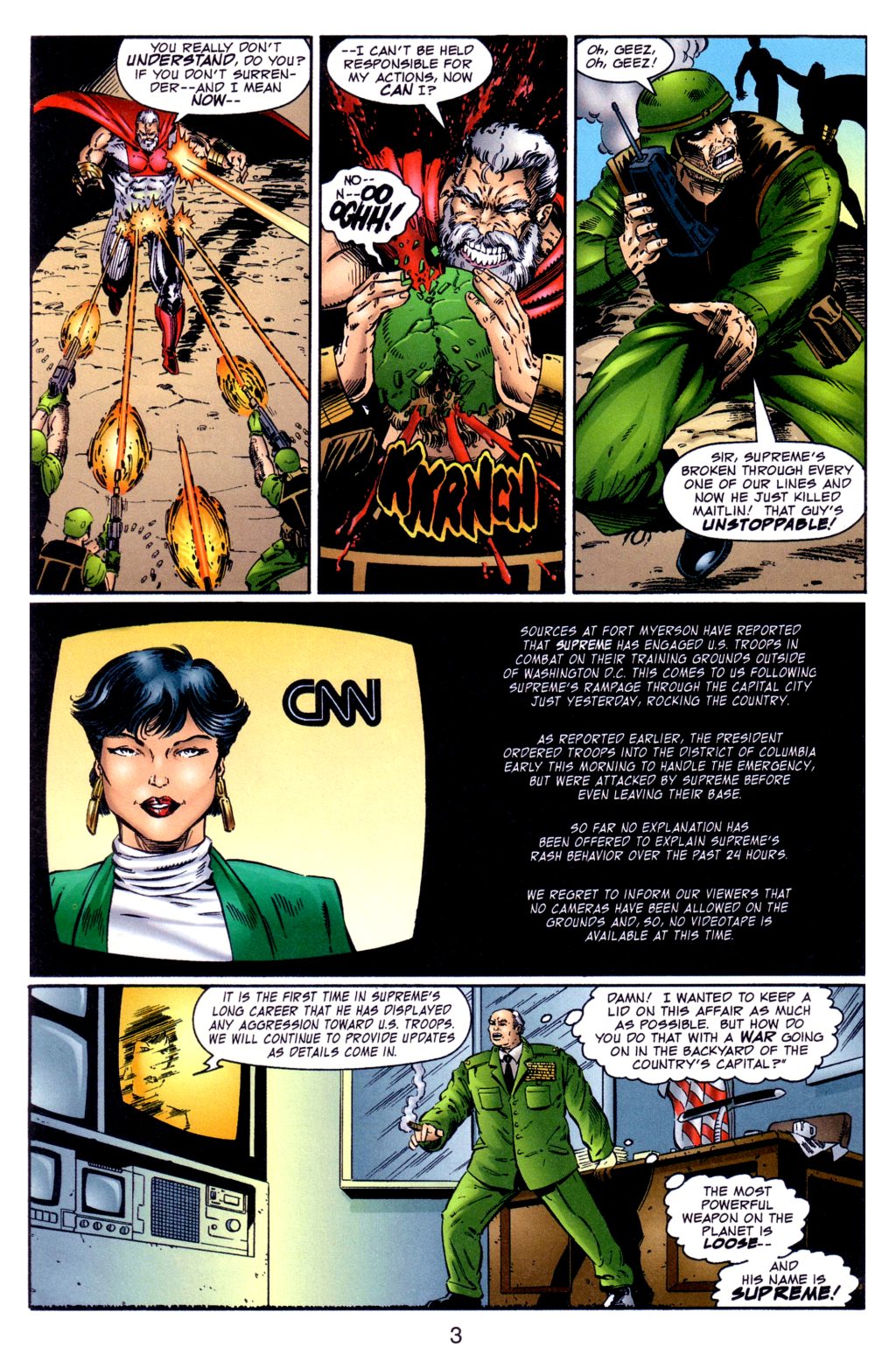 Read online Supreme (1992) comic -  Issue #25 - 5