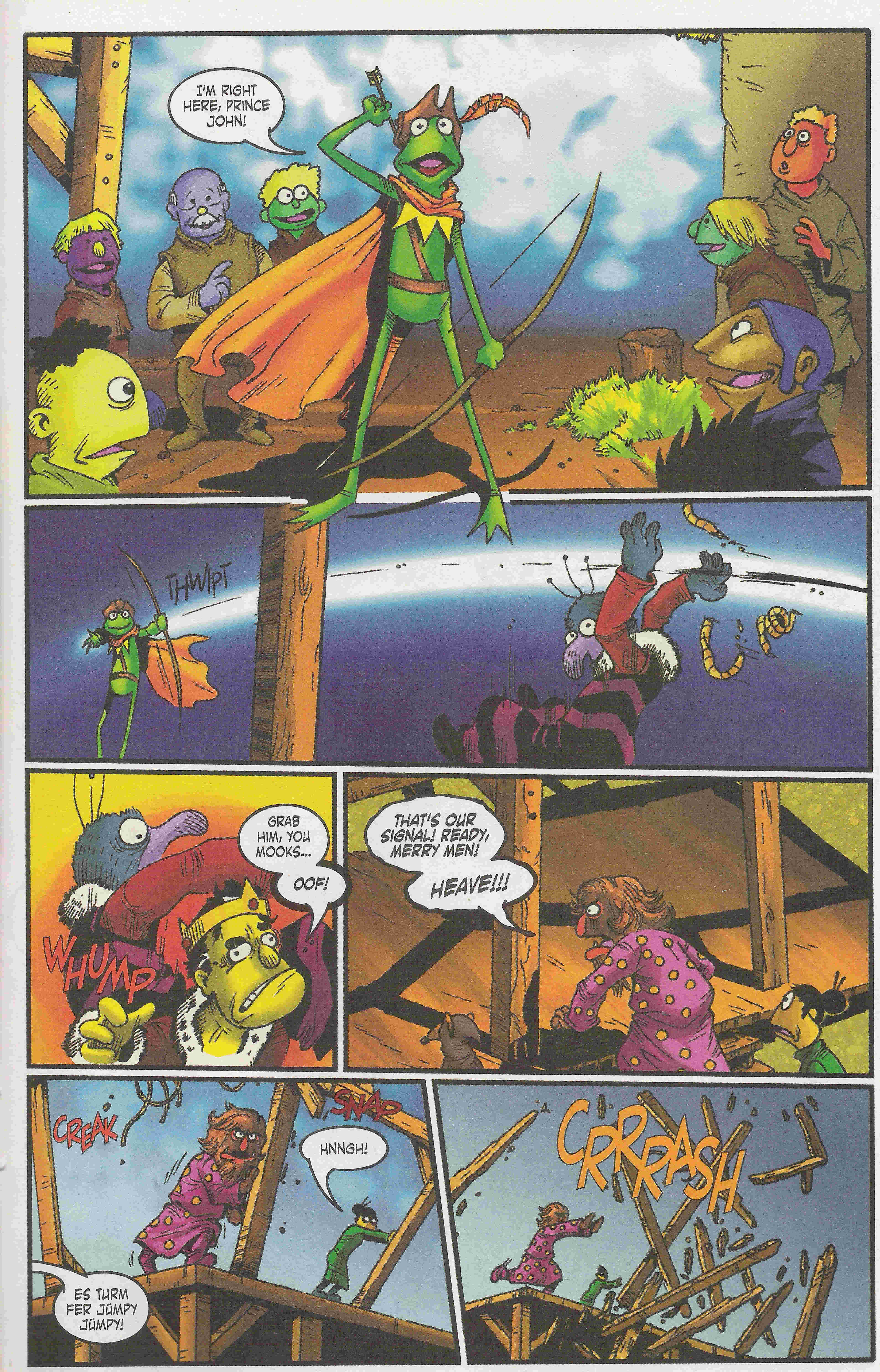 Read online Muppet Robin Hood comic -  Issue #4 - 20