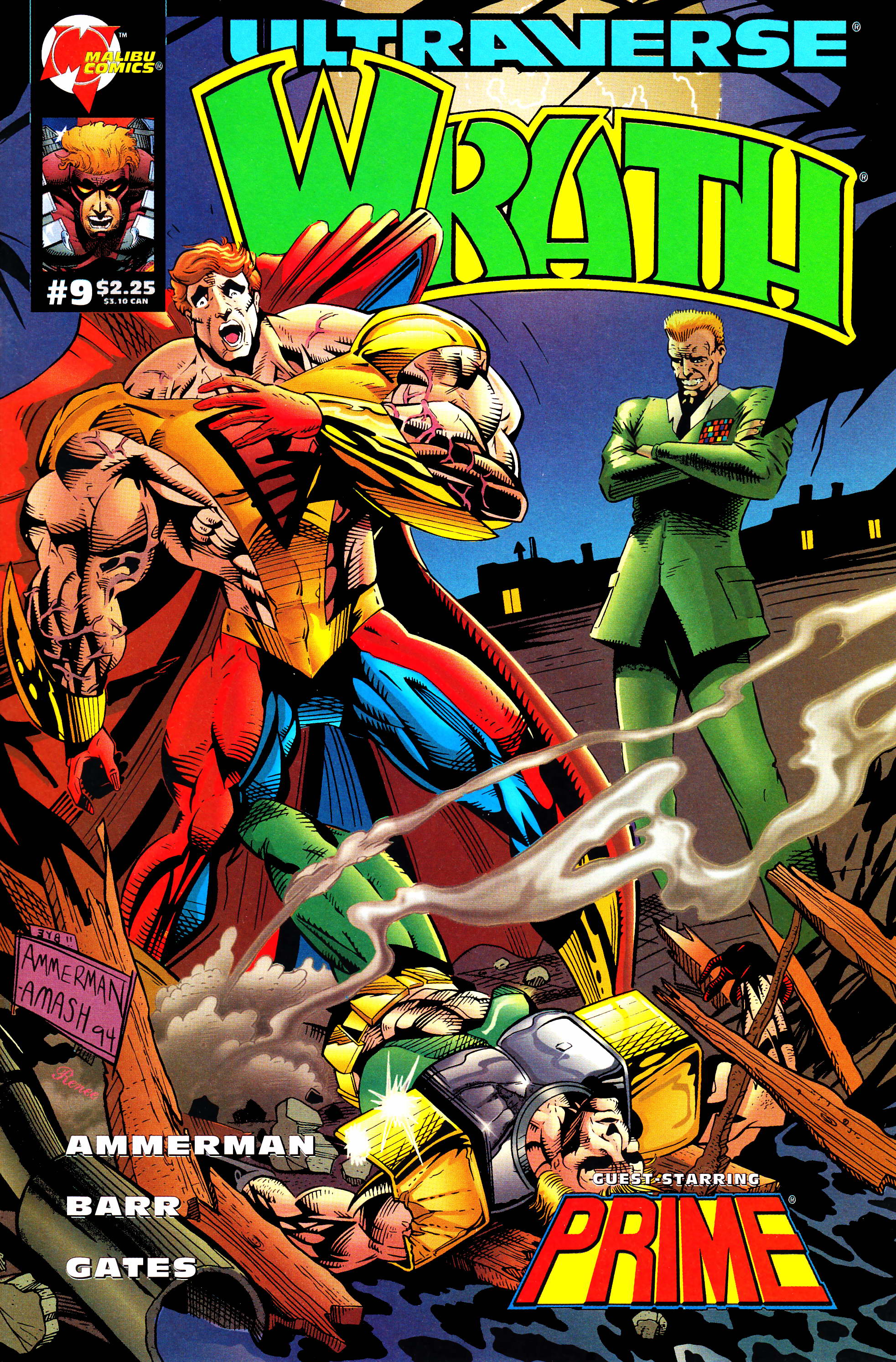 Read online Wrath comic -  Issue #9 - 1