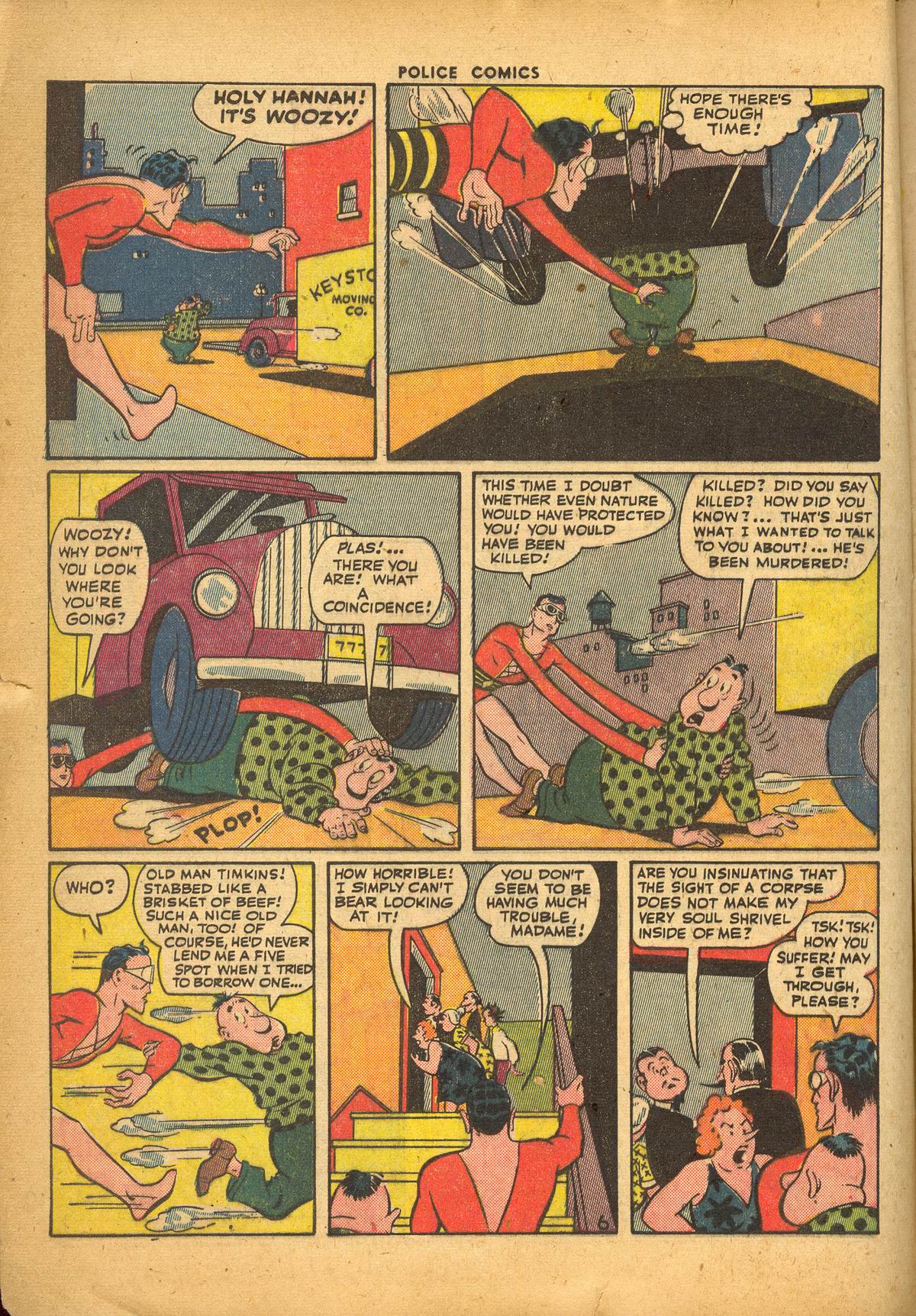 Read online Police Comics comic -  Issue #40 - 9