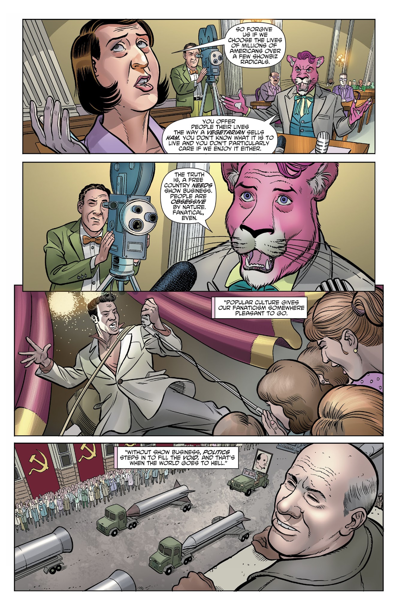 Read online Exit Stage Left: The Snagglepuss Chronicles comic -  Issue #5 - 21