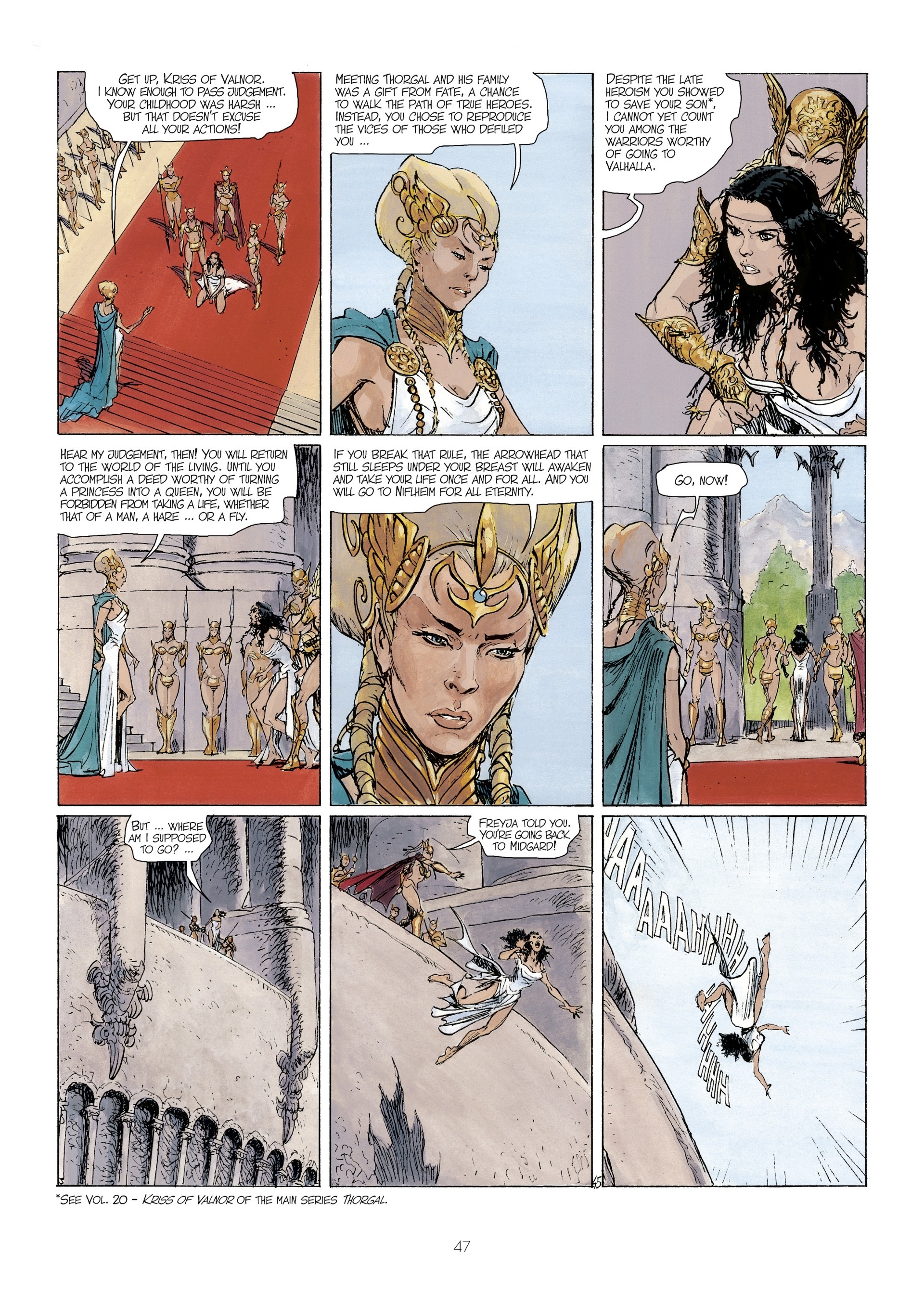 Read online Kriss of Valnor: The Valkyries' Judgement comic -  Issue # Full - 48