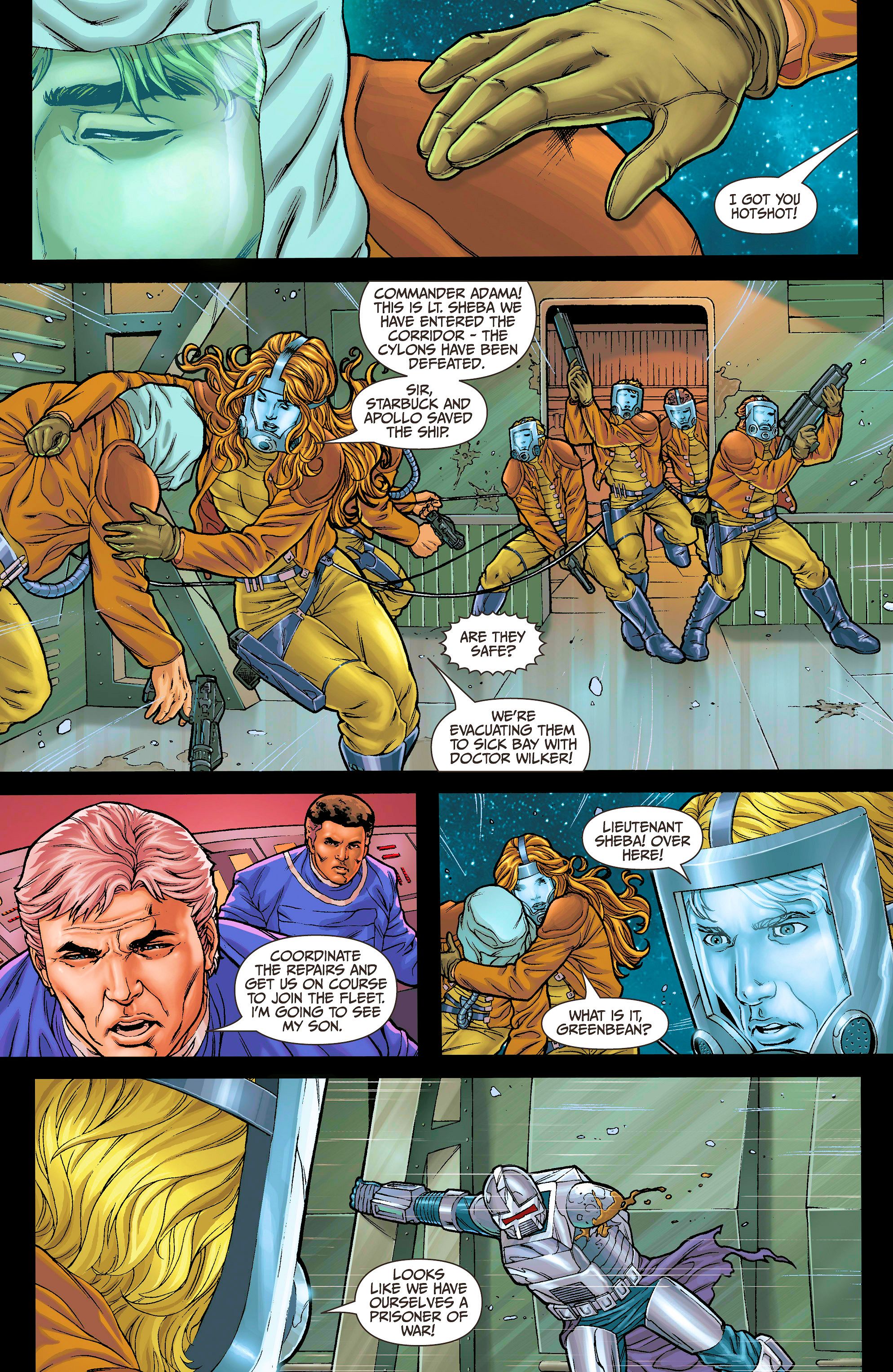Read online Battlestar Galactica: Cylon Apocalypse comic -  Issue #2 - 12