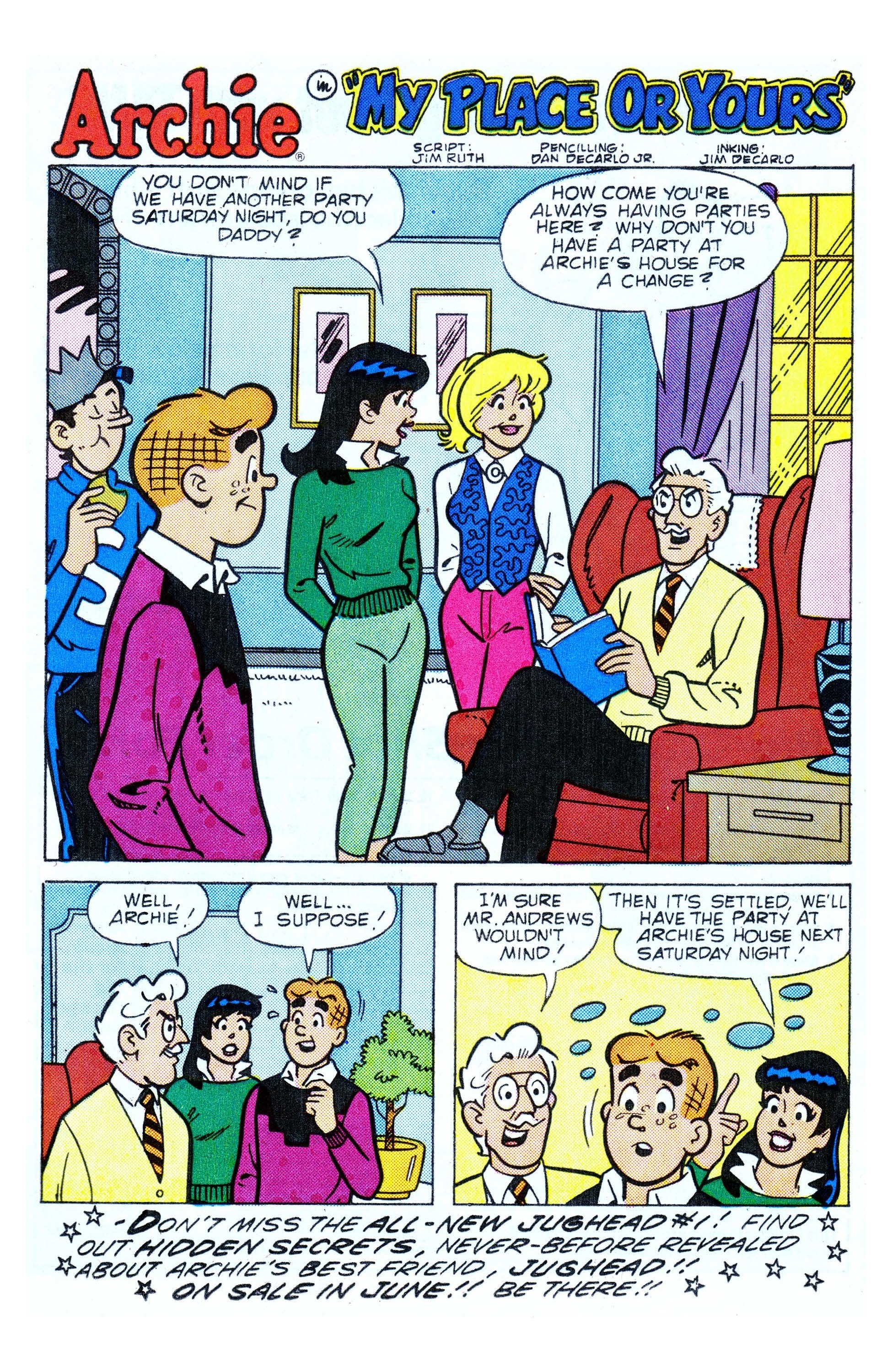 Read online Archie (1960) comic -  Issue #349 - 15