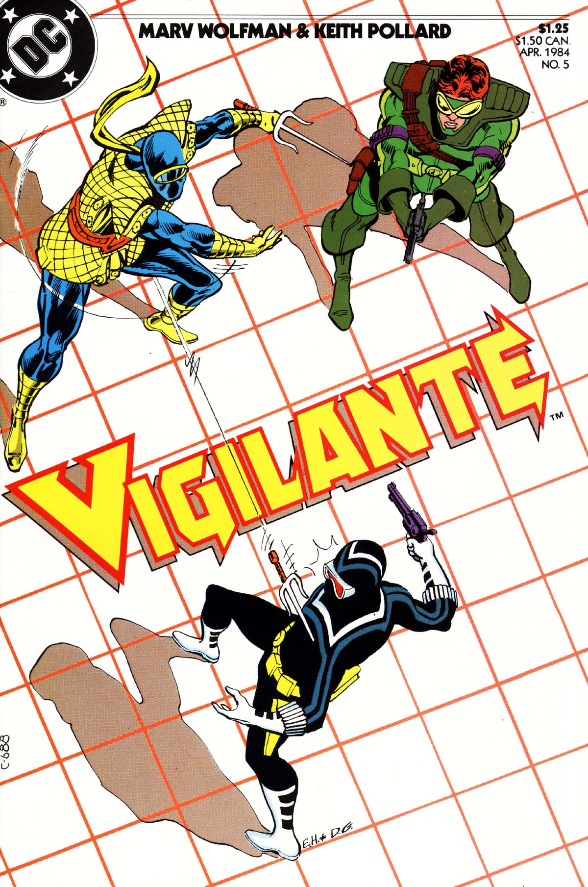 Read online Vigilante (1983) comic -  Issue #5 - 1