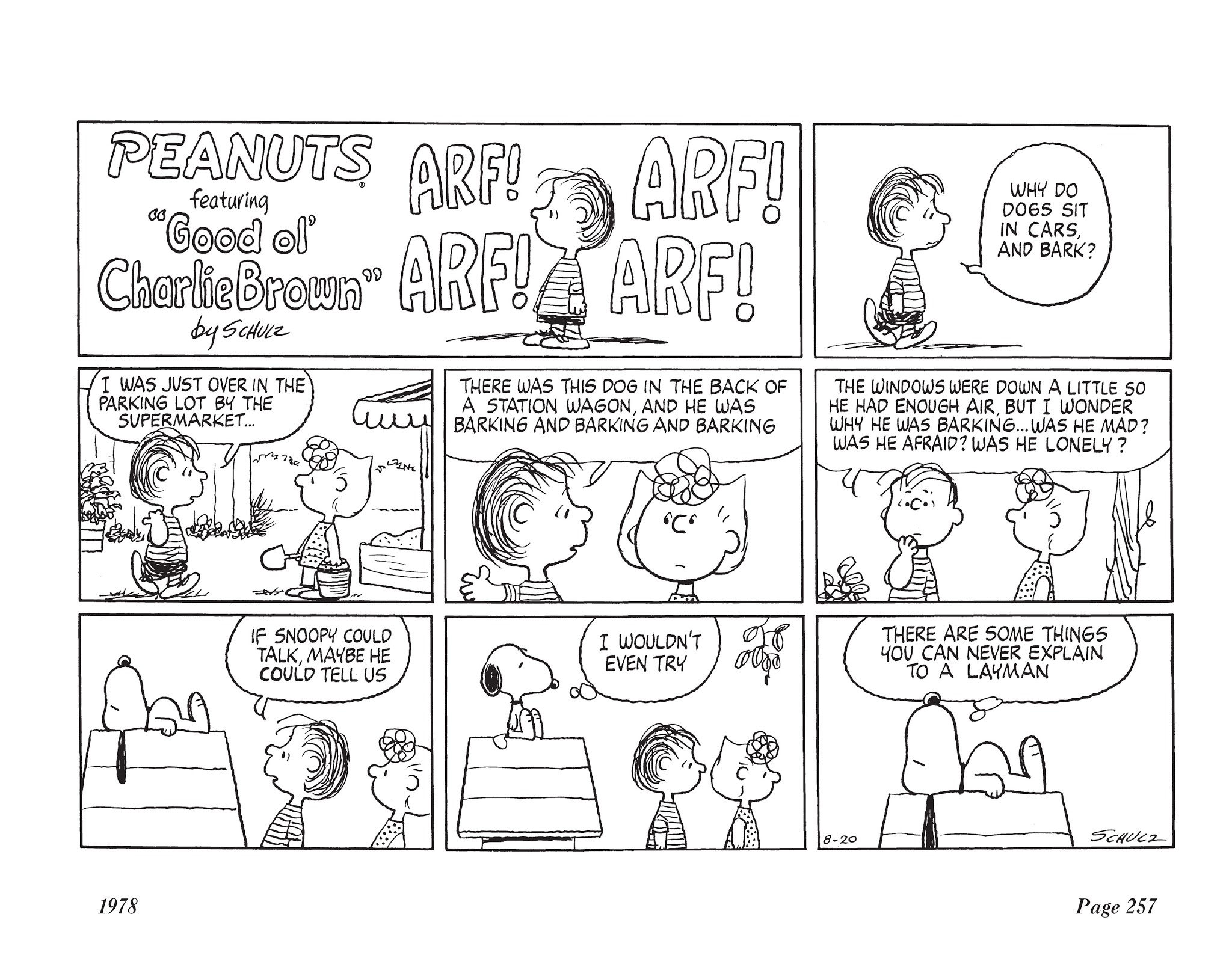 Read online The Complete Peanuts comic -  Issue # TPB 14 - 274