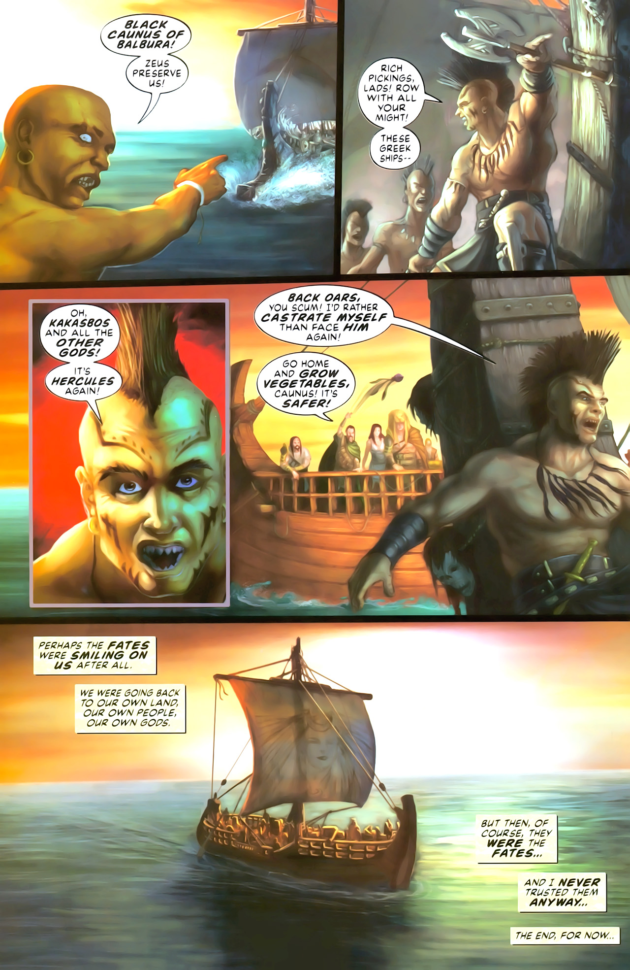 Read online Hercules: The Knives of Kush comic -  Issue #5 - 26