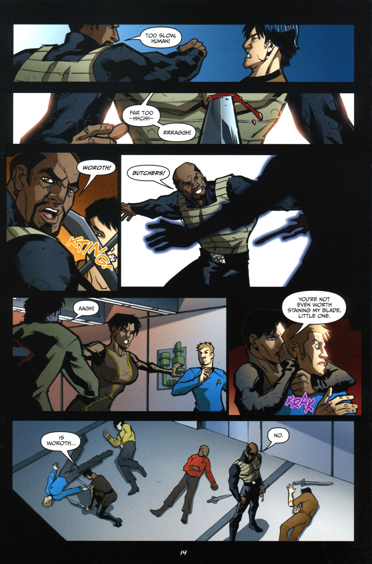 Read online Star Trek: Klingons: Blood Will Tell comic -  Issue #4 - 16