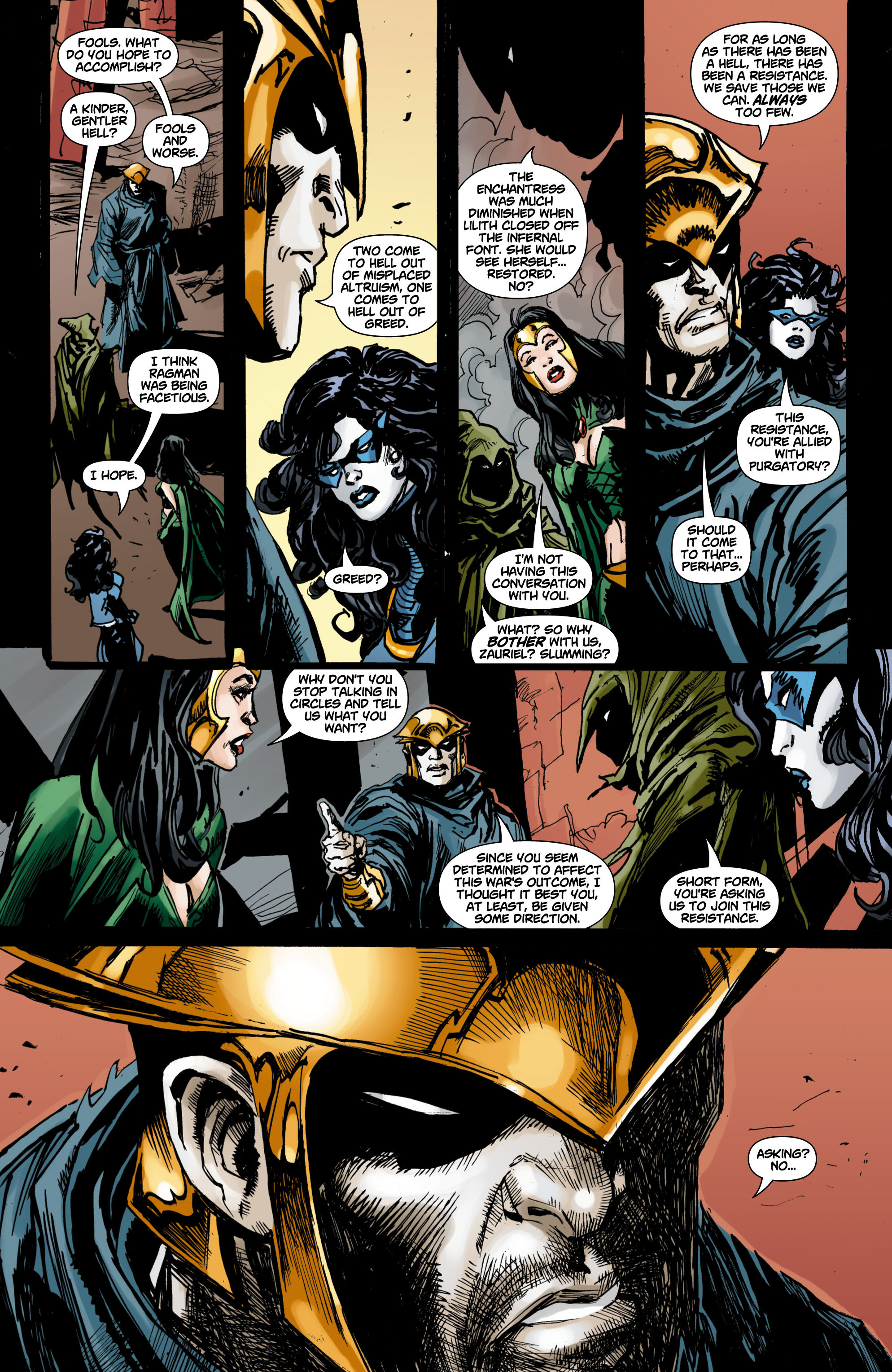 Read online Reign in Hell comic -  Issue #4 - 9