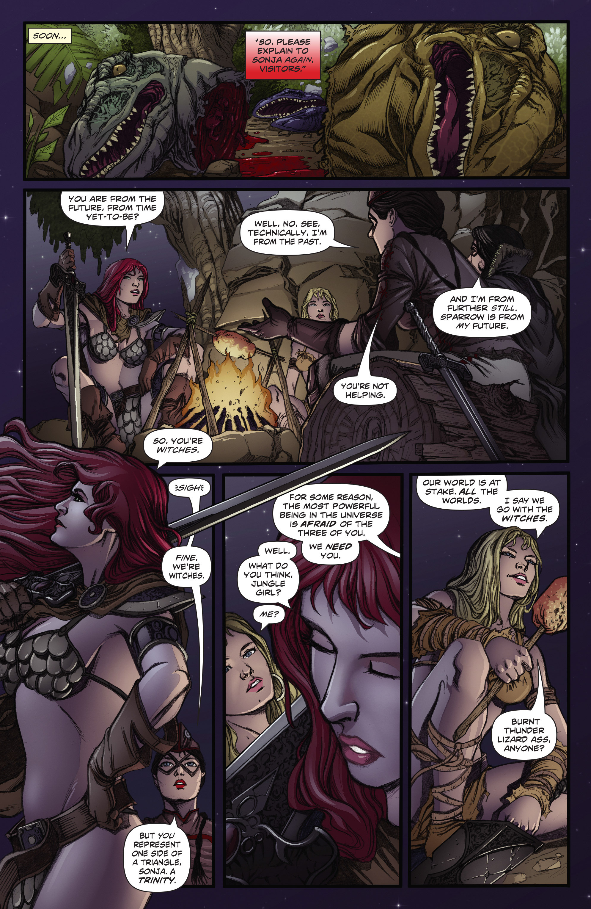 Read online Swords of Sorrow comic -  Issue #4 - 20