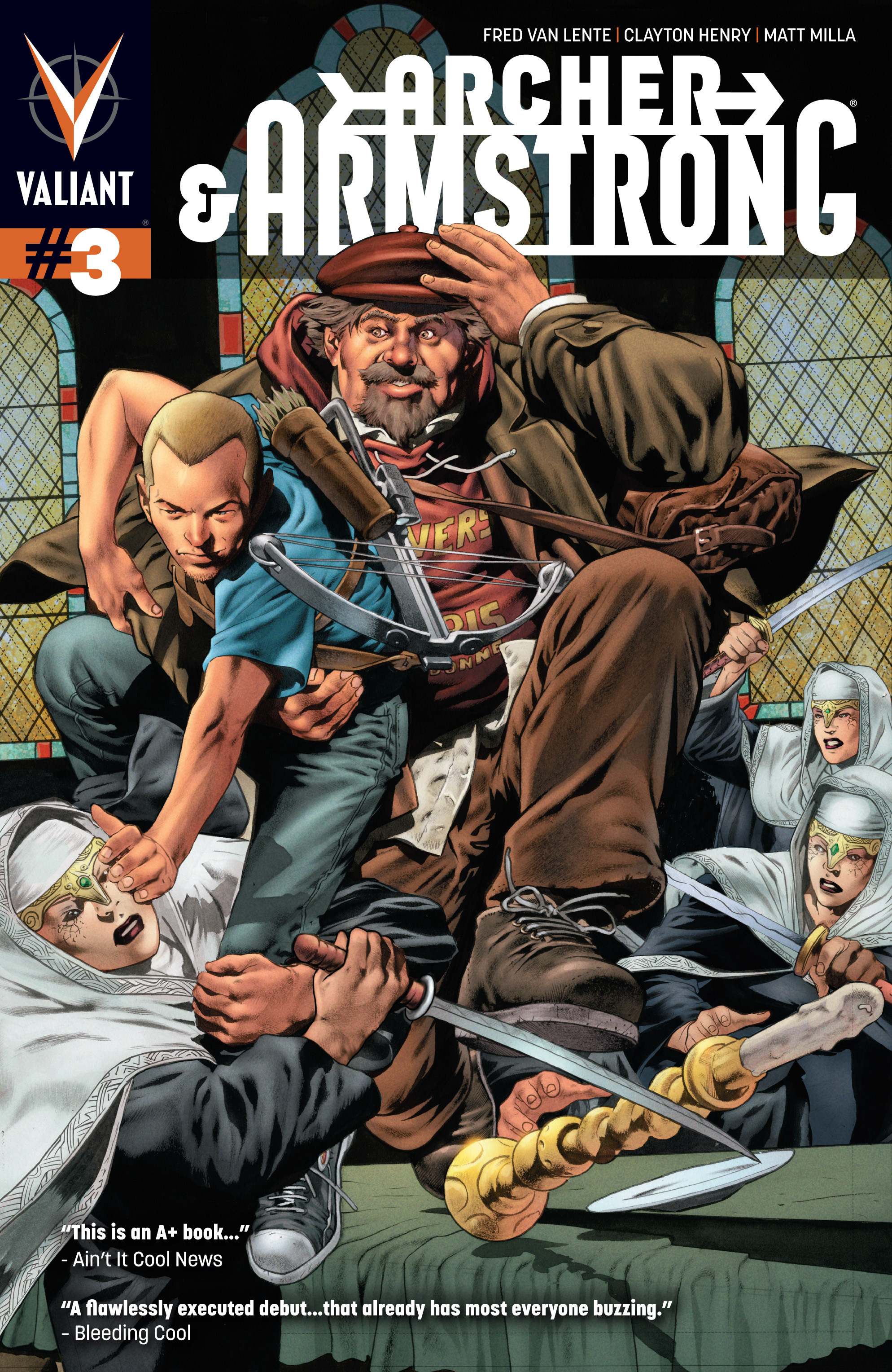 Read online Archer and Armstrong comic -  Issue #3 - 1