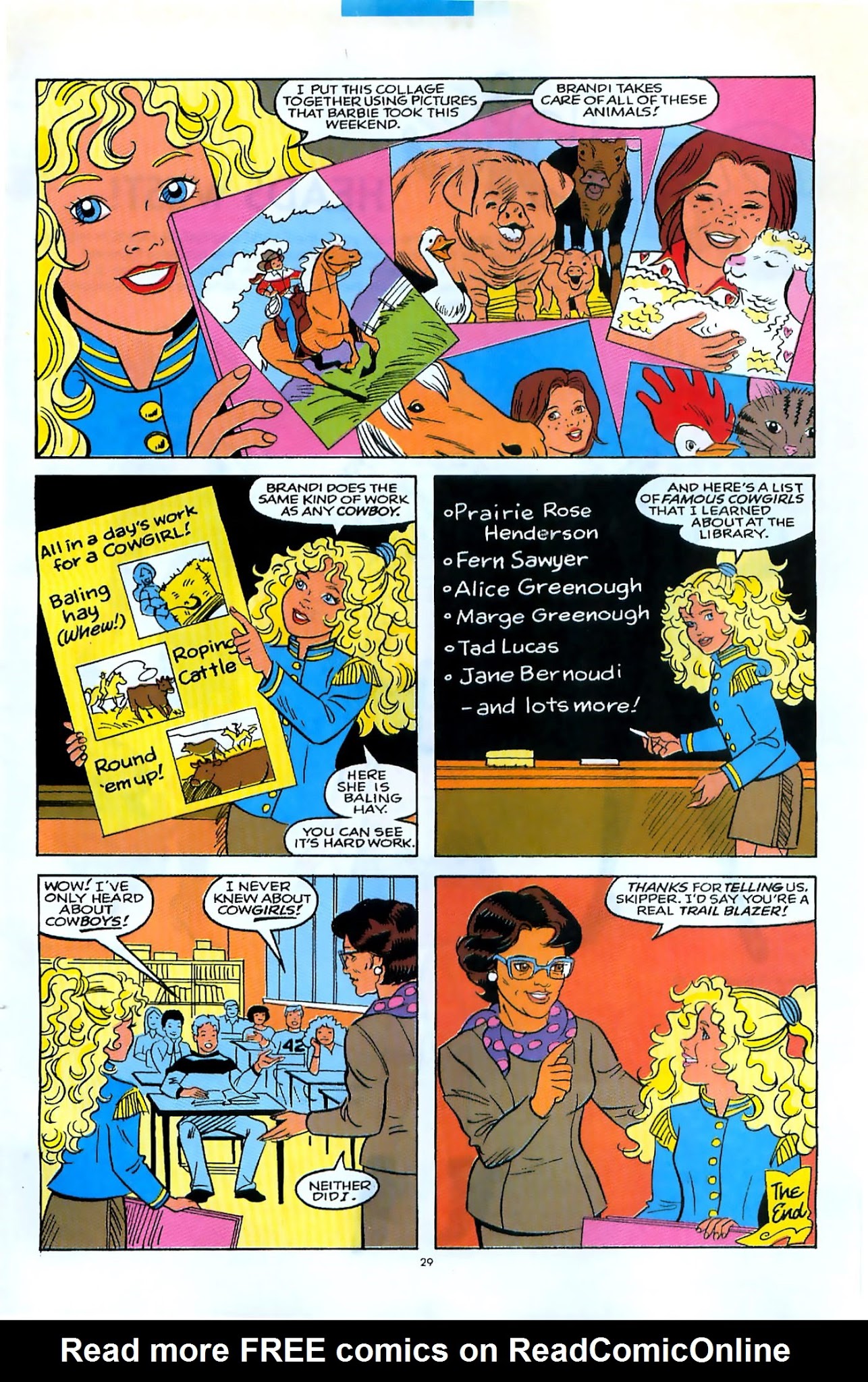 Read online Barbie comic -  Issue #30 - 31