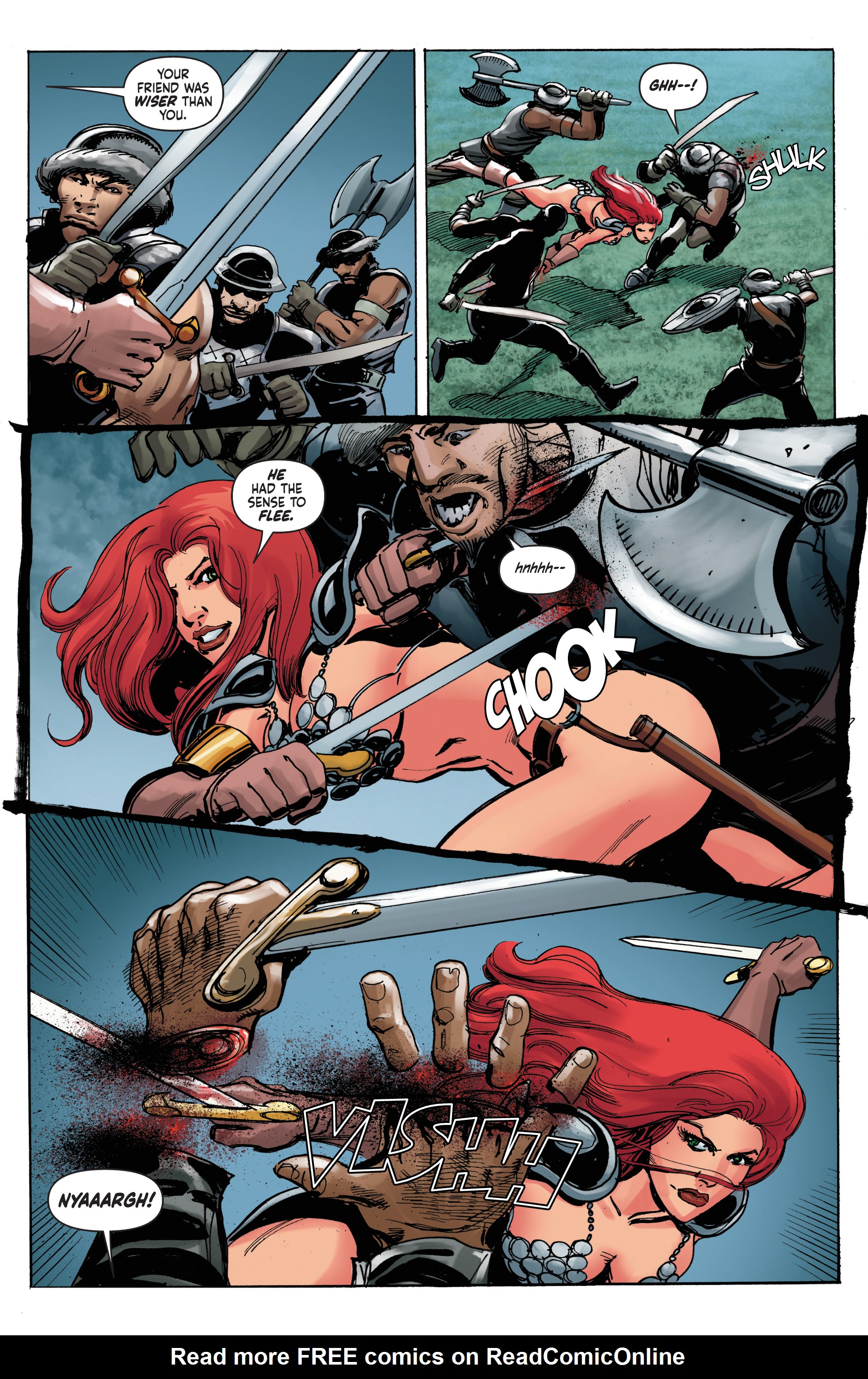 Read online Red Sonja: The Long Walk To Oblivion comic -  Issue # Full - 16
