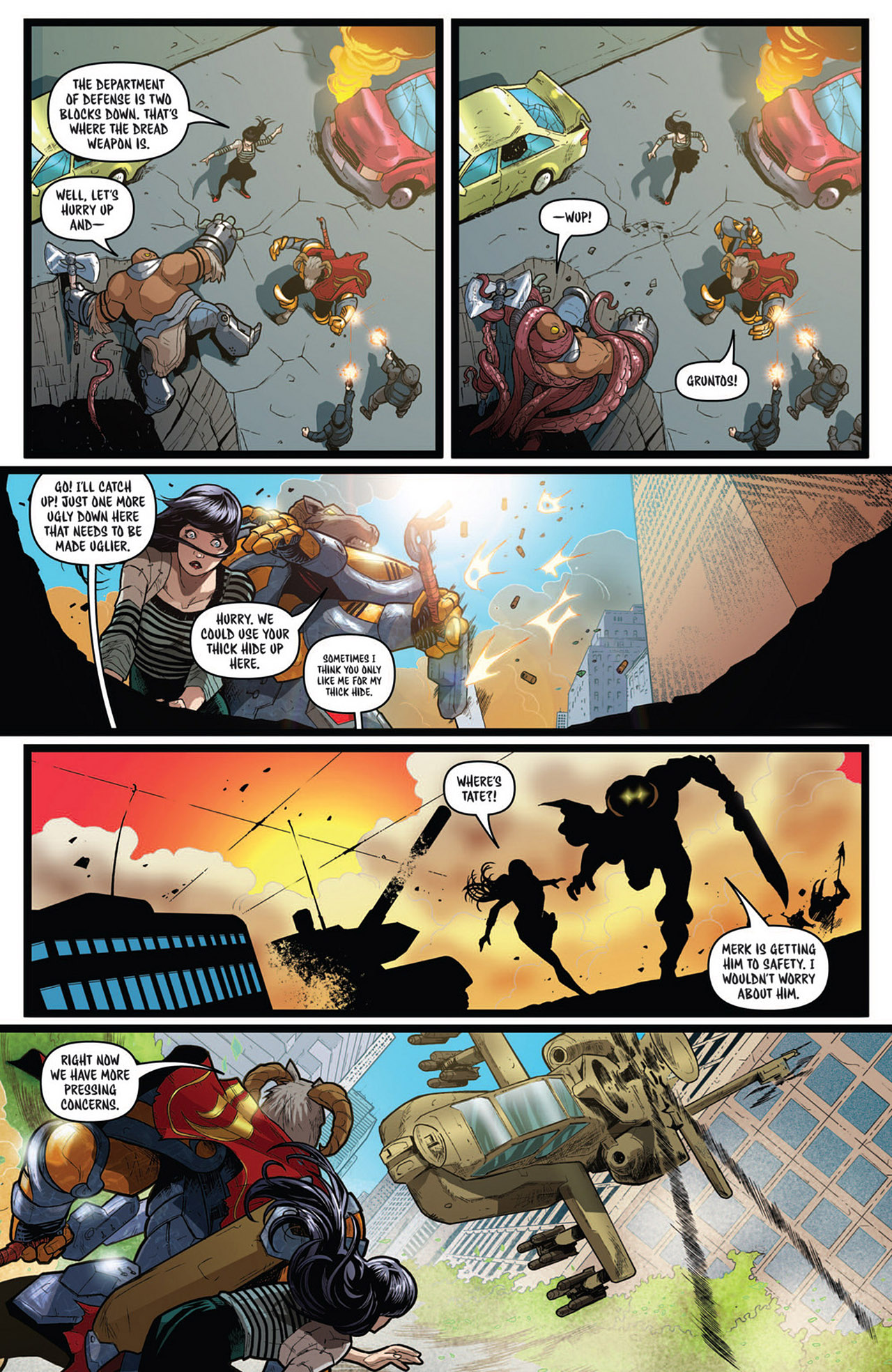 Read online Battle Beasts comic -  Issue #3 - 19