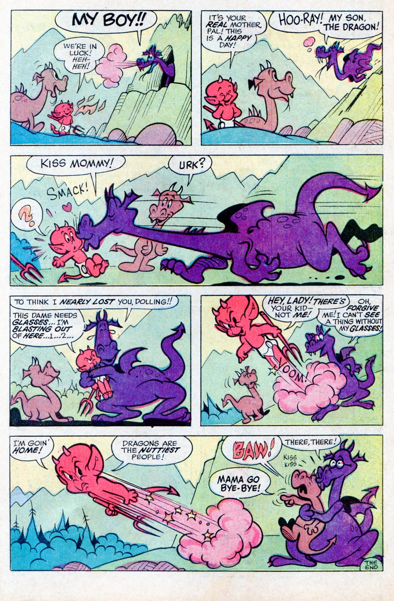 Read online Hot Stuff, the Little Devil comic -  Issue #110 - 33