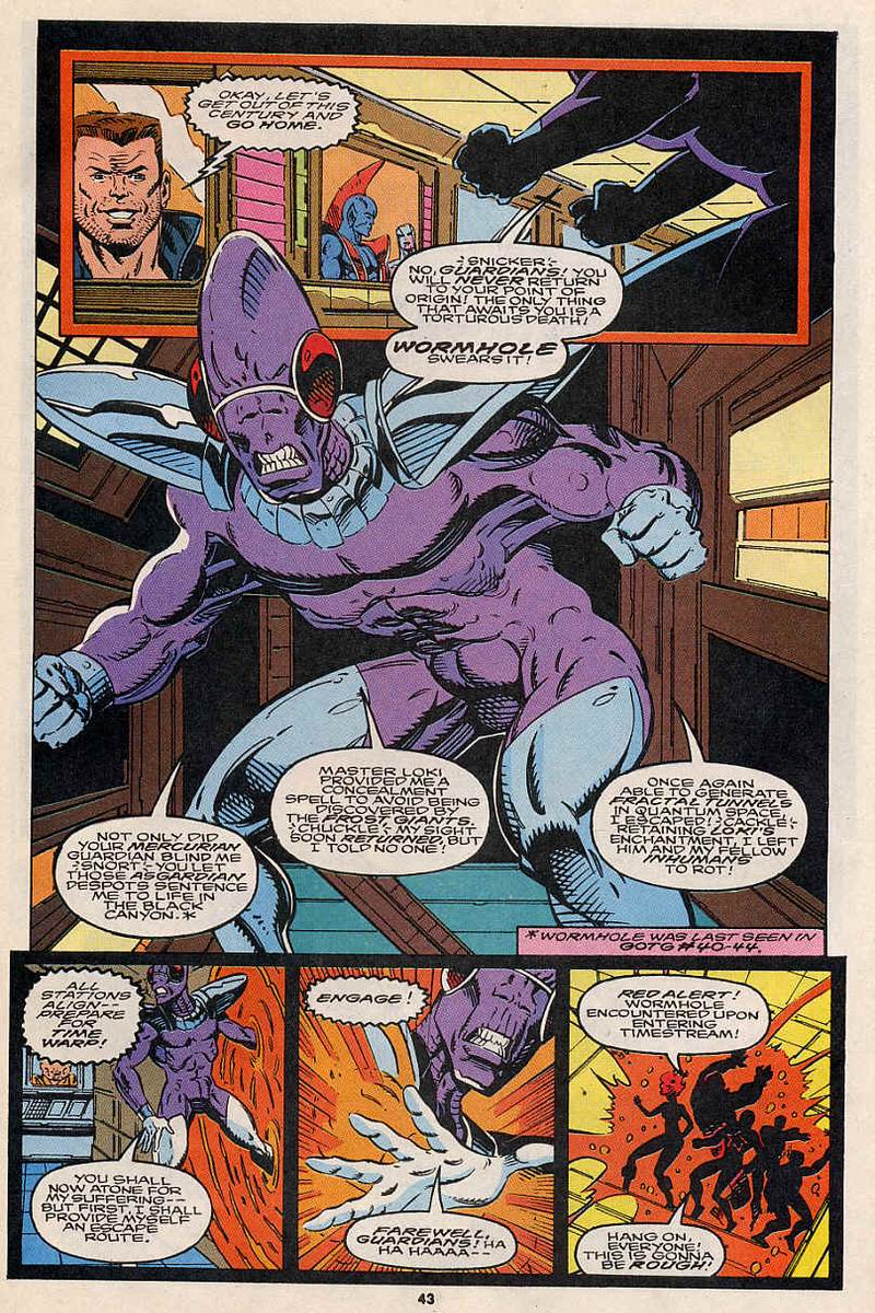 Read online Guardians of the Galaxy (1990) comic -  Issue #62 - 36