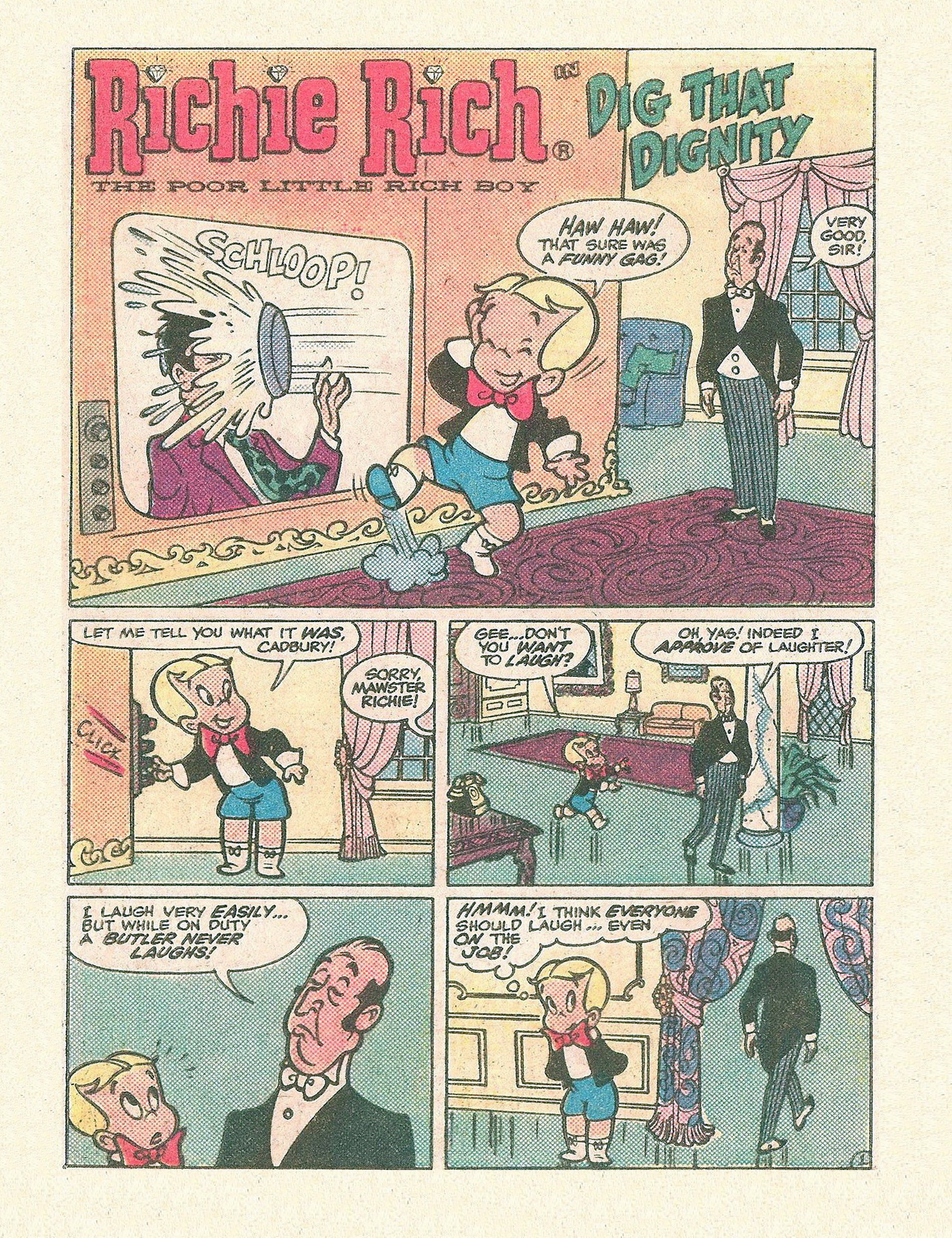 Read online Richie Rich Digest Stories comic -  Issue #13 - 28
