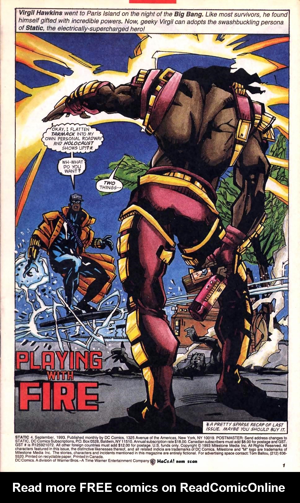 Read online Static comic -  Issue #4 - 2