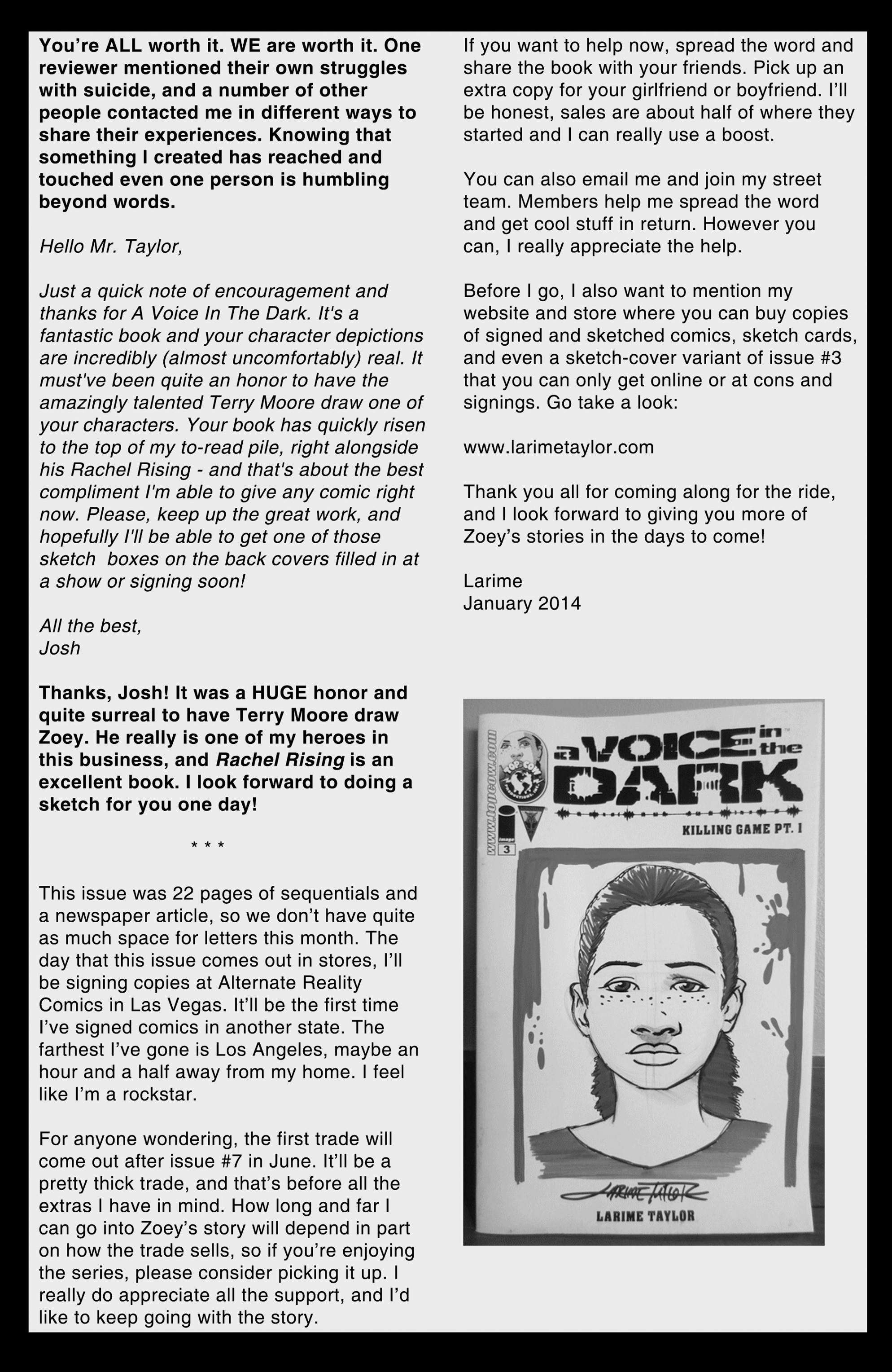 Read online A Voice in the Dark comic -  Issue #4 - 29