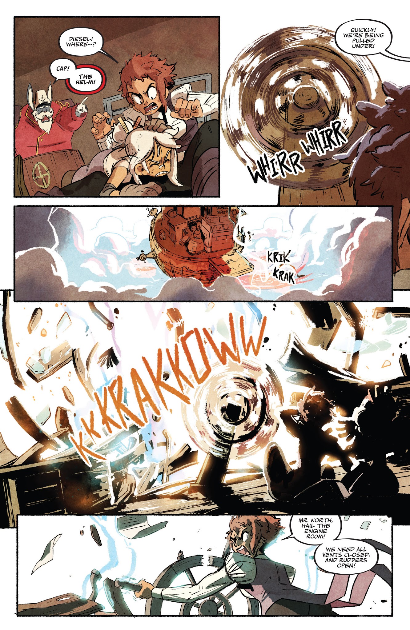 Read online Tyson Hesse's Diesel comic -  Issue #1 - 20