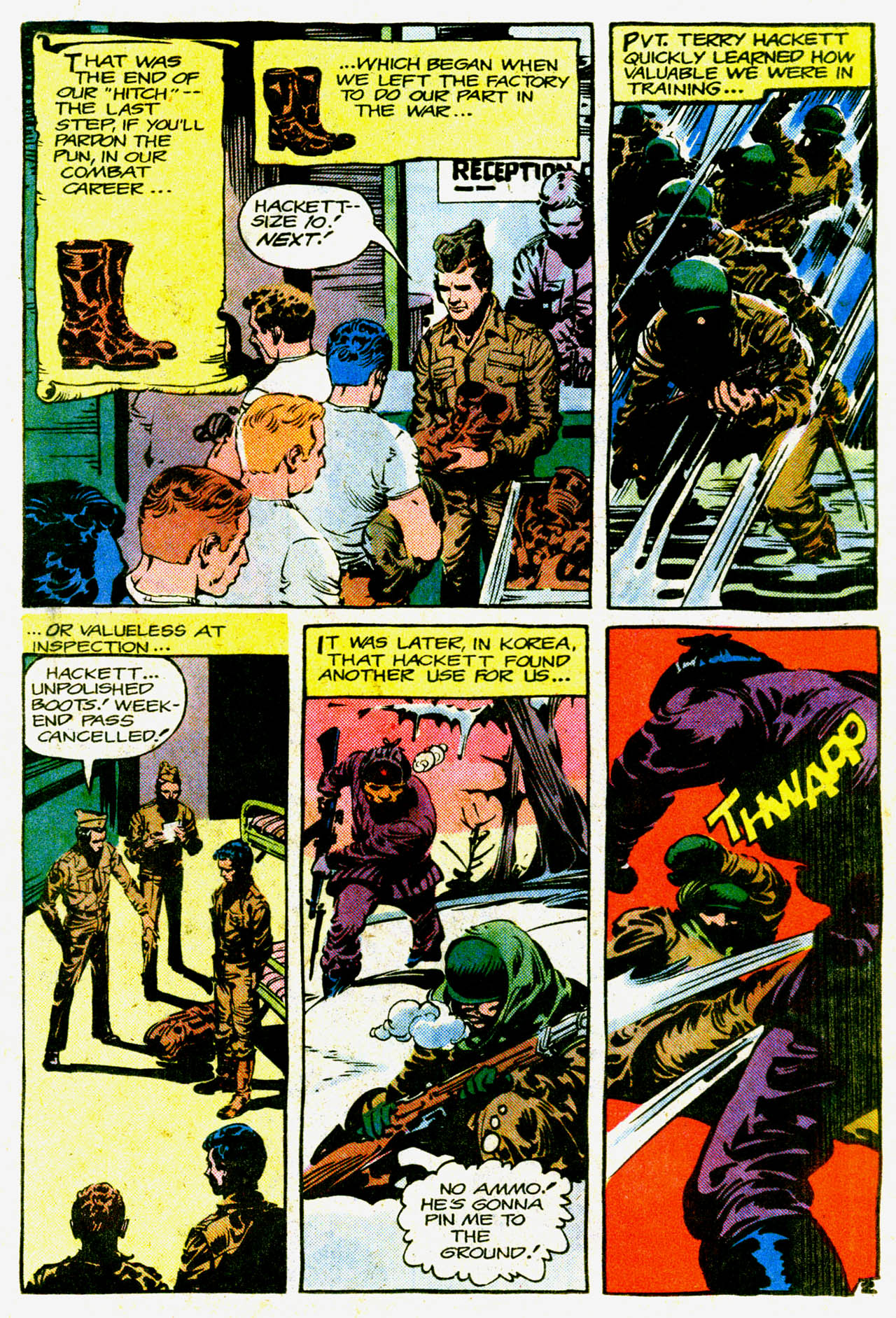 Read online G.I. Combat (1952) comic -  Issue #258 - 35