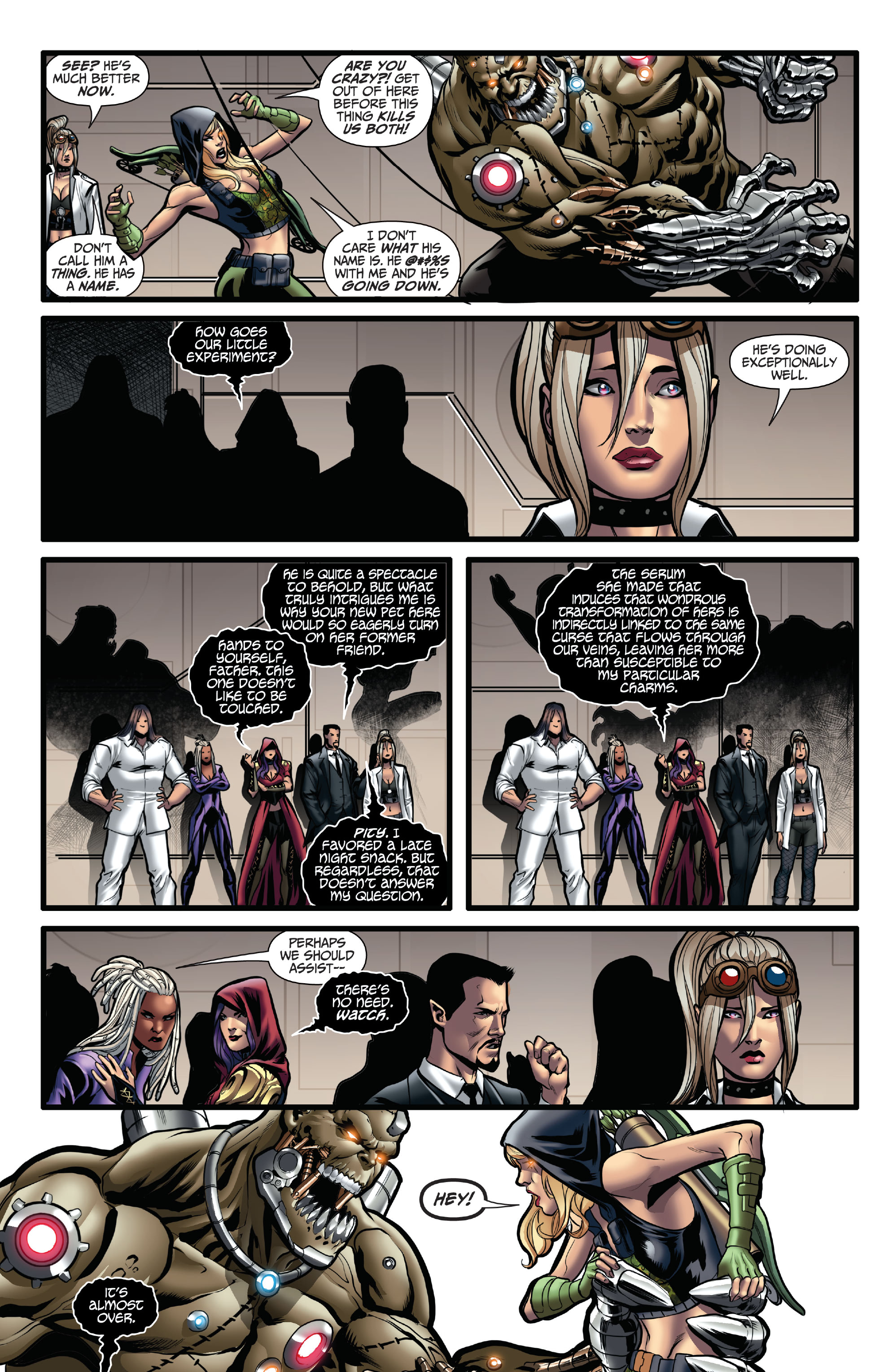 Read online Van Helsing vs The League of Monsters comic -  Issue #2 - 19