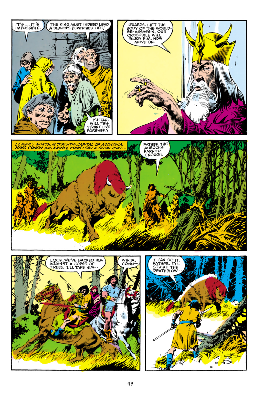 Read online The Chronicles of King Conan comic -  Issue # TPB 4 (Part 1) - 50