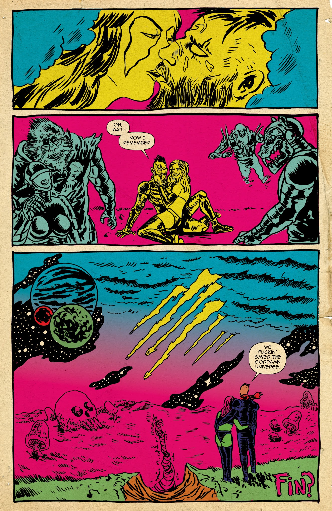 Read online Space Riders: Galaxy of Brutality comic -  Issue #4 - 23